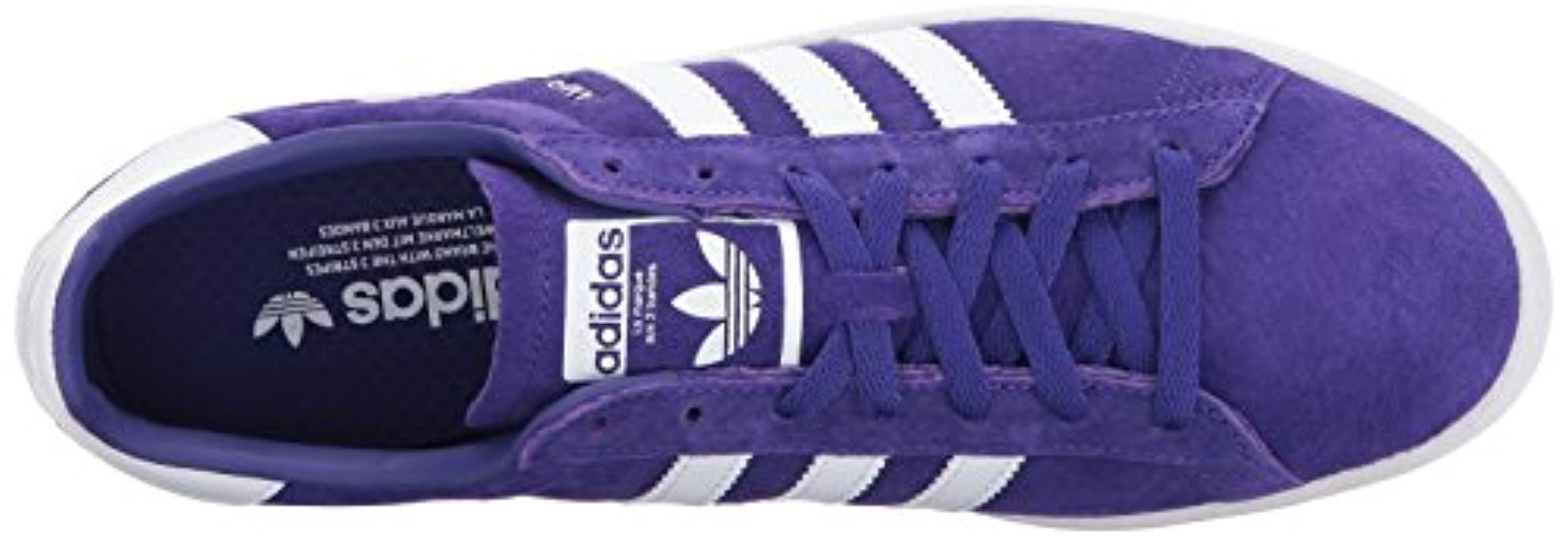 adidas Campus Nubuck Shoes in Purple 