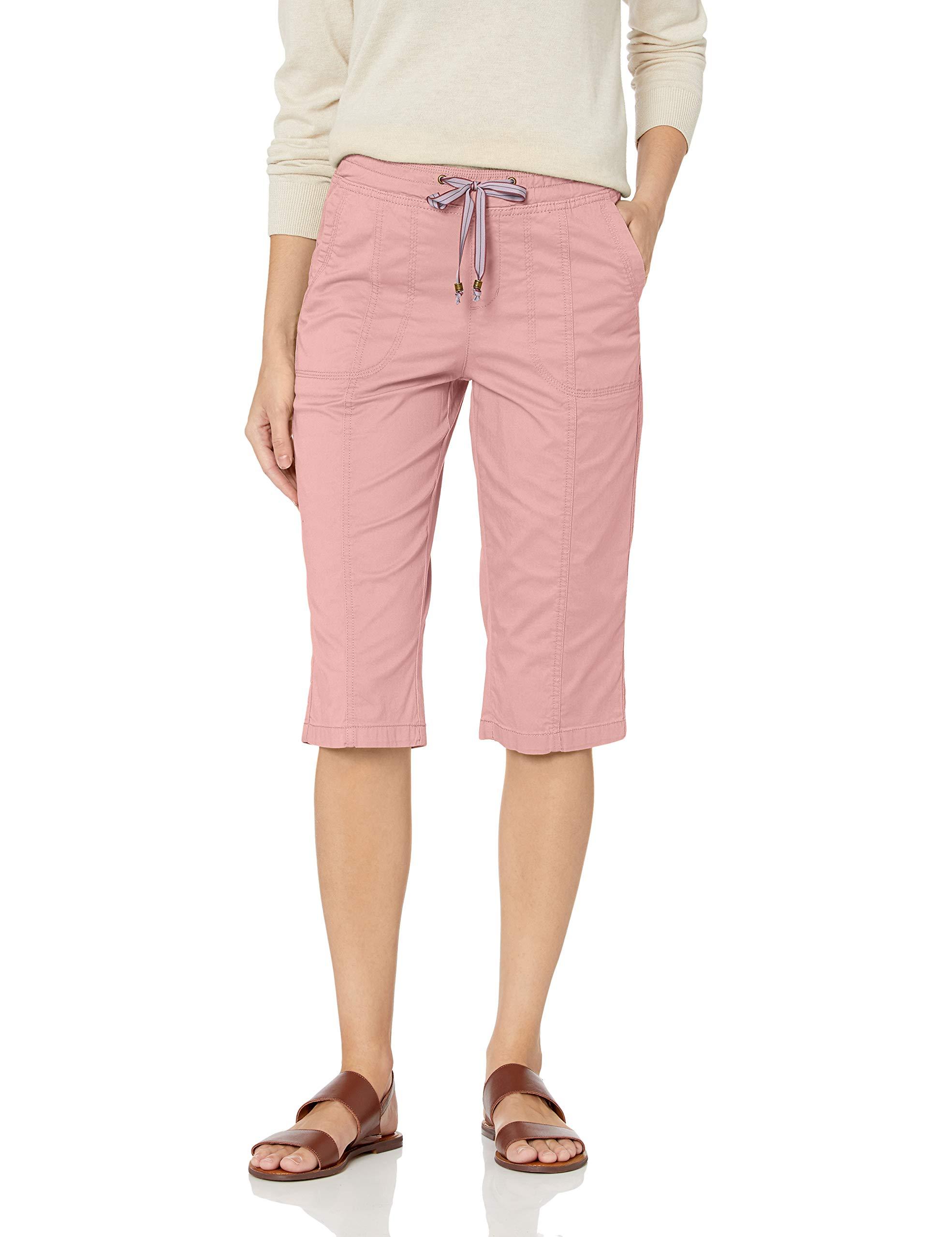 Lee Jeans Flex-to-go Relaxed Fit Pull-on Utility Capri Pant in Pink | Lyst