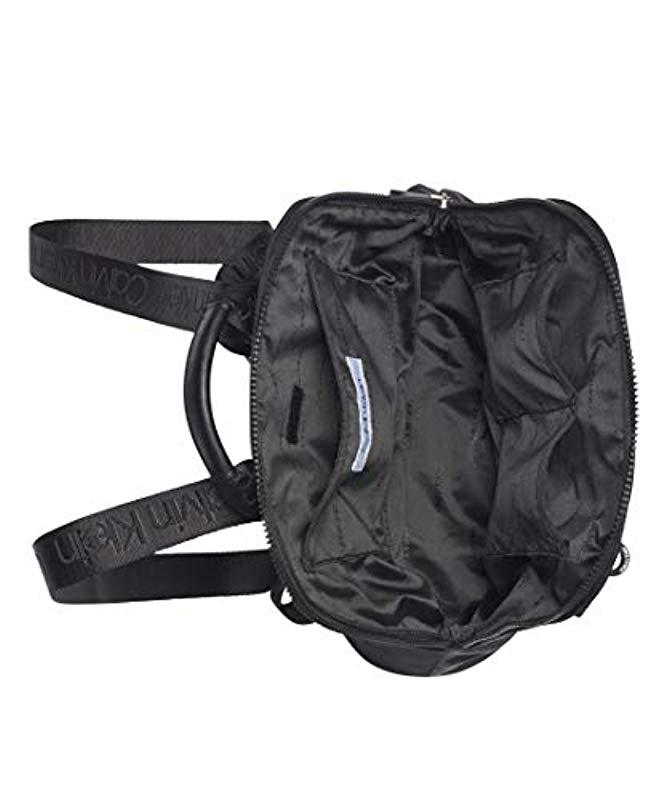 calvin klein nylon backpack Black - Gem