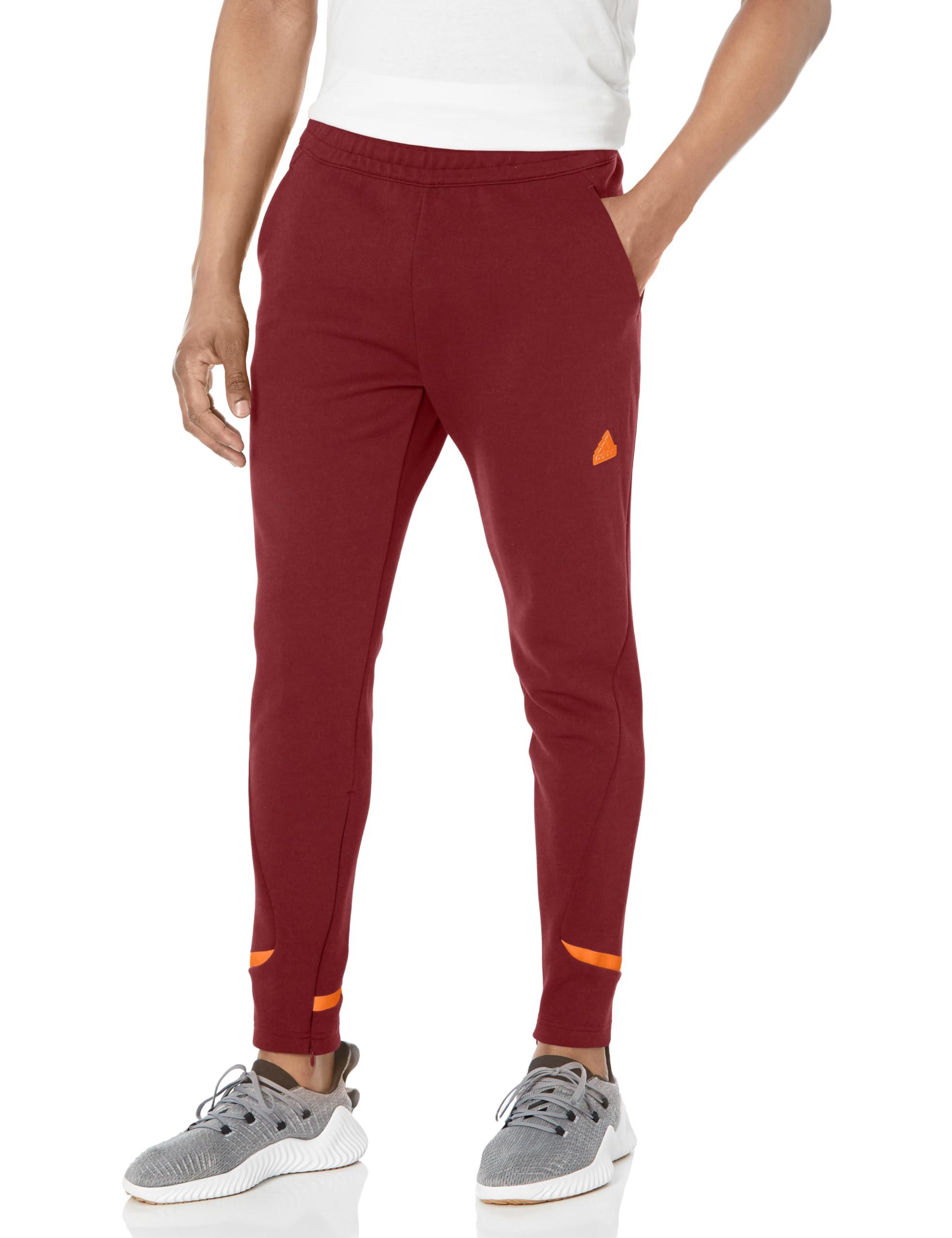 Mens red cheap adidas joggers