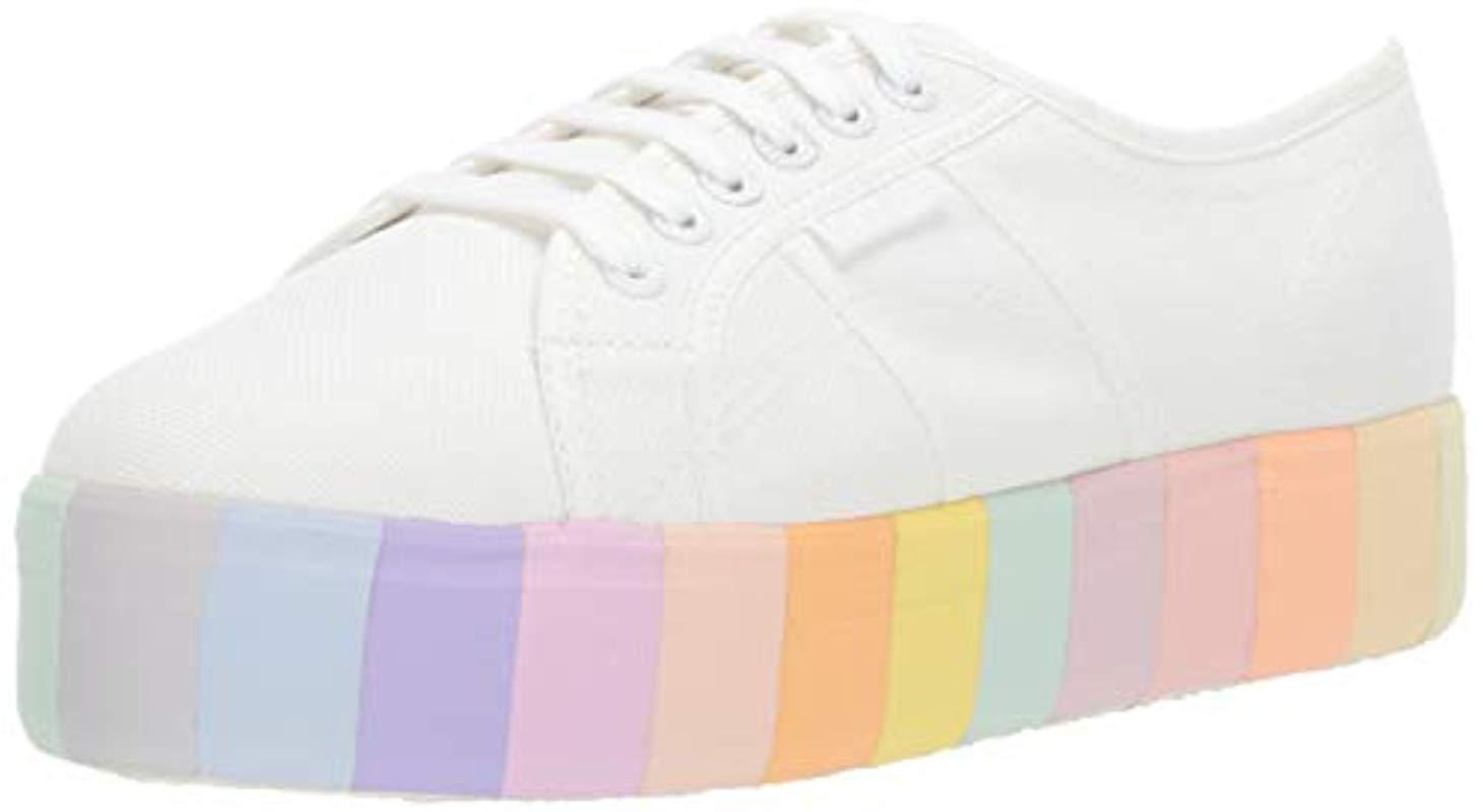 2790 stripe platform sneaker