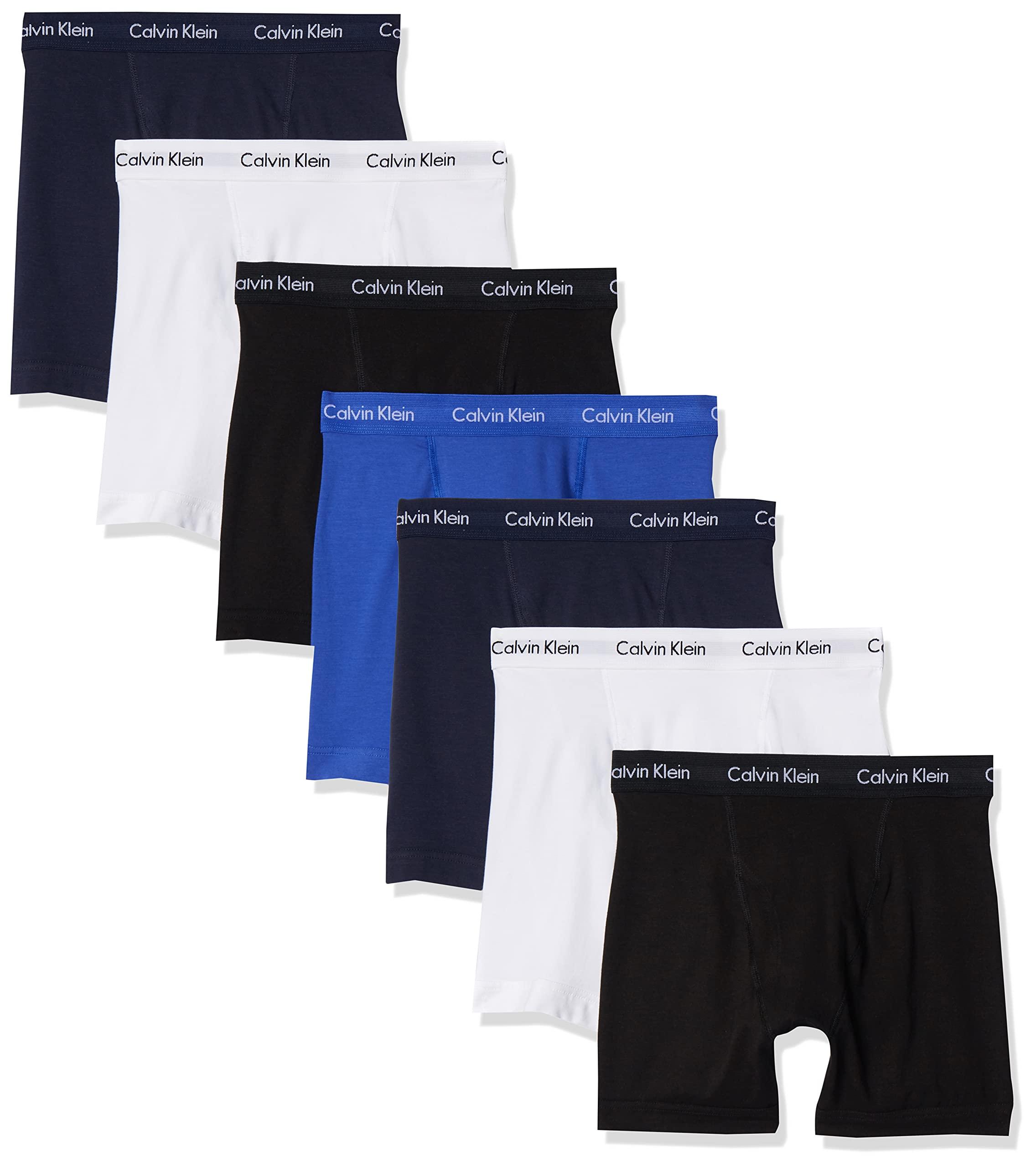 calvin klein men's cotton classics megapack boxer briefs