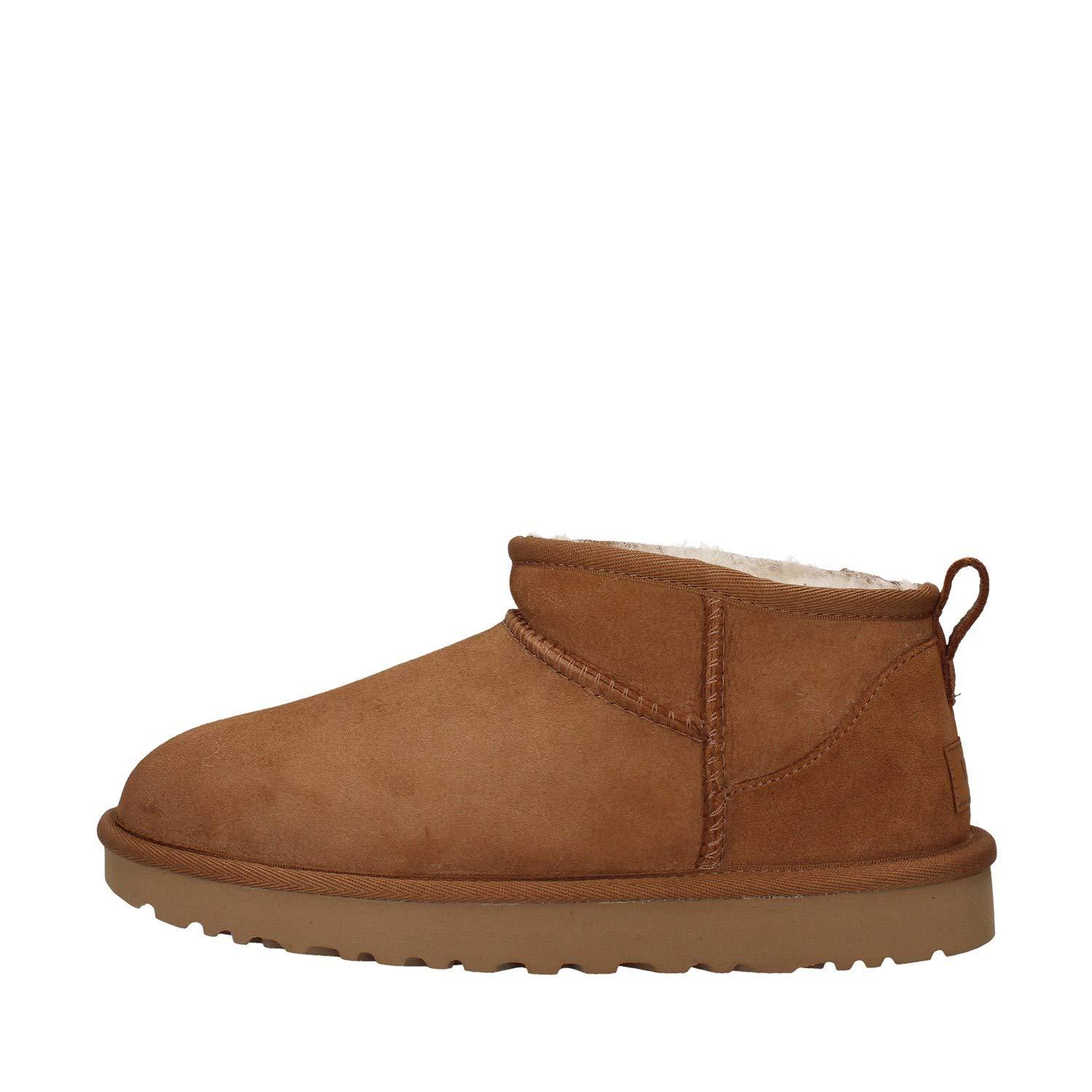 UGG Wool Classic Ultra Mini Boot in Chestnut (Brown) - Lyst