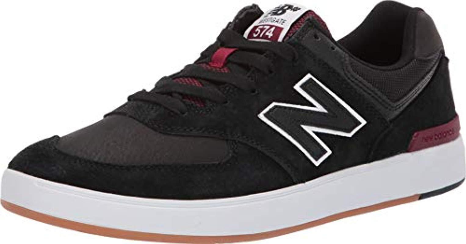New Balance Suede Nm 574 Brandon Westgate in Black for Men New Balance Suede Nm 574 Brandon Westgate in Black for Men