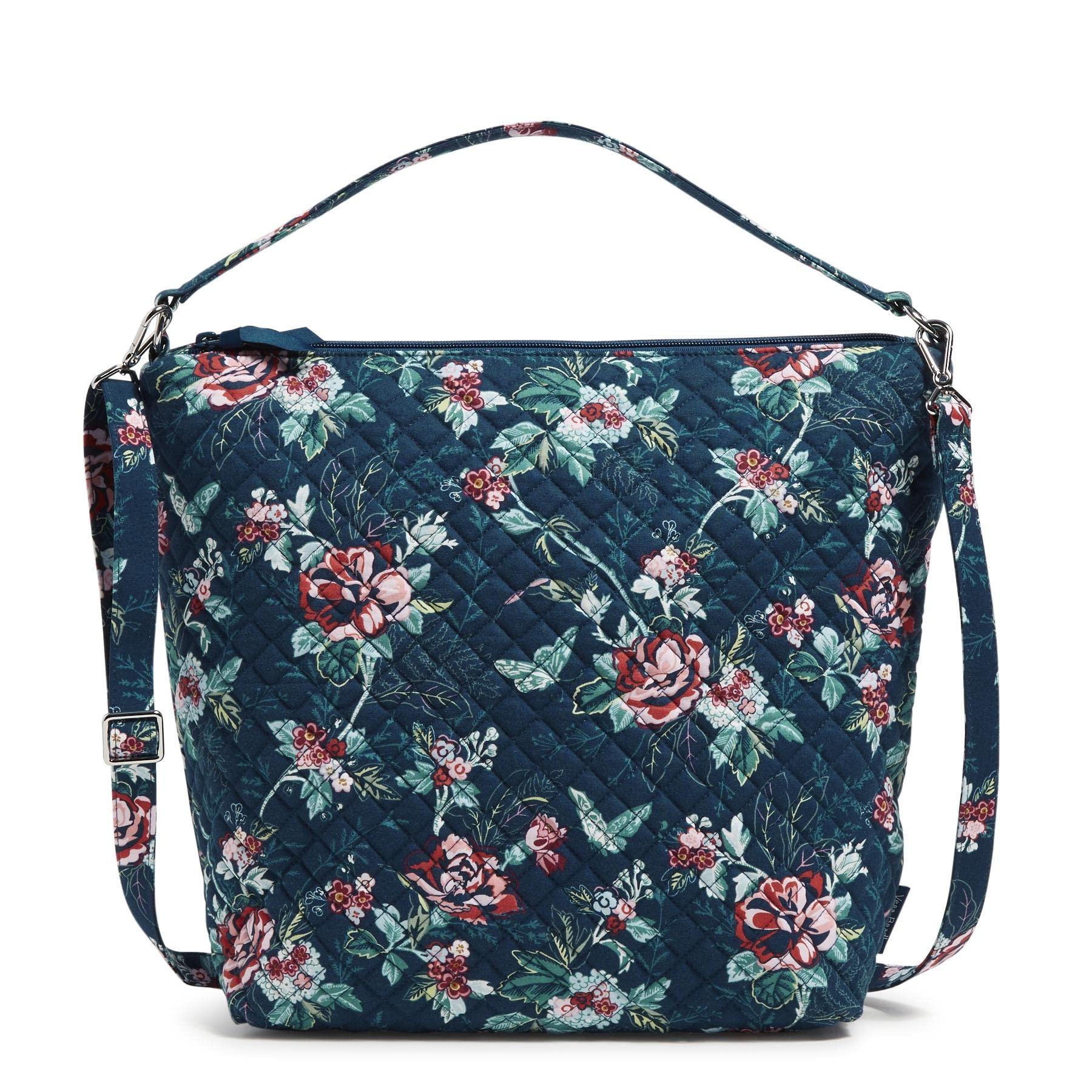 Vera Bradley Oversized Hobo Shoulder Bag in Blue Lyst