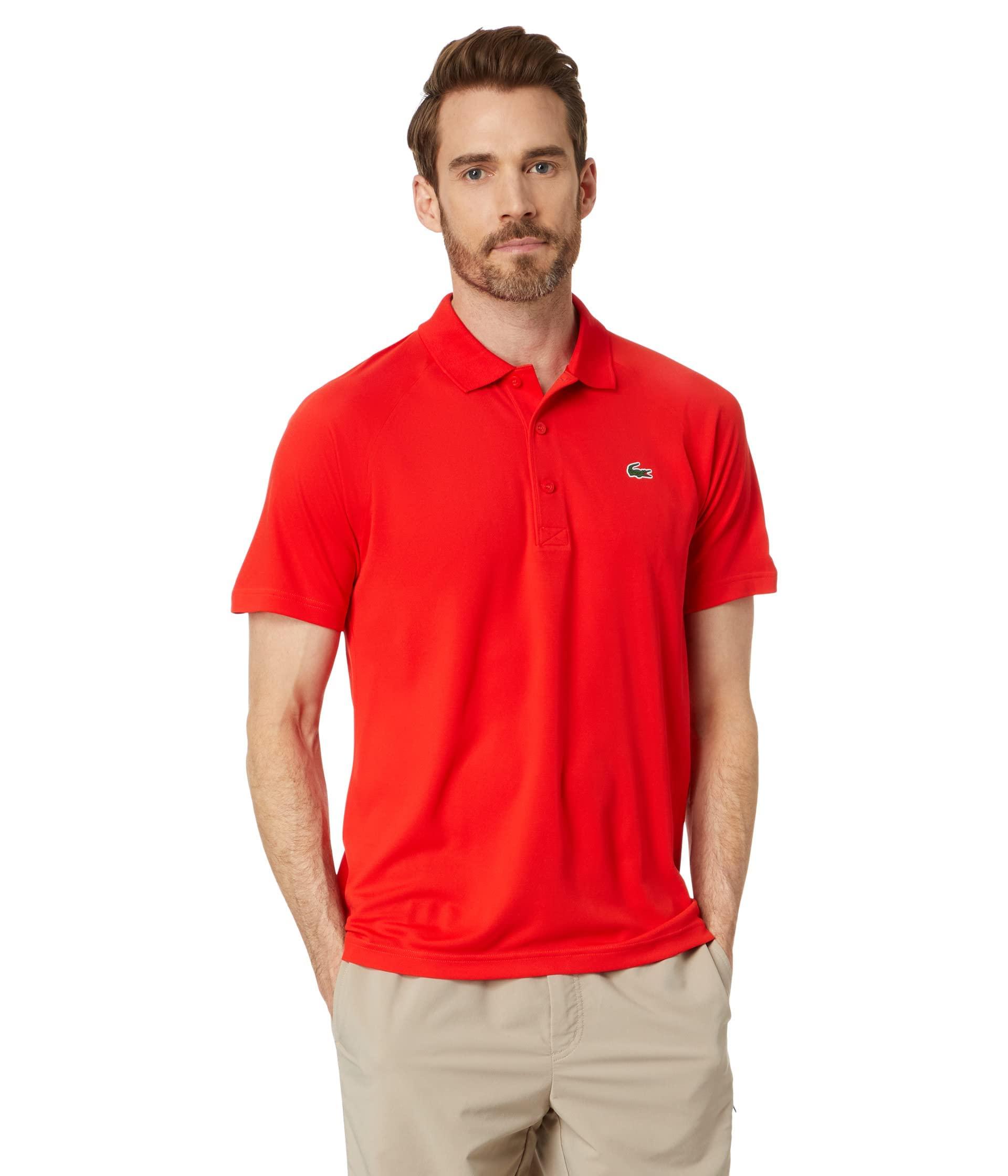 Lacoste Short Sleeve Sport Breathable Runresistant Interlock Polo