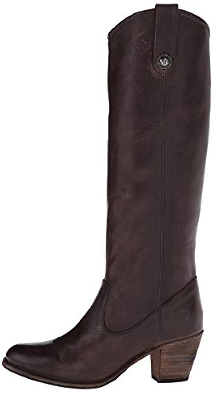 frye jackie button tall