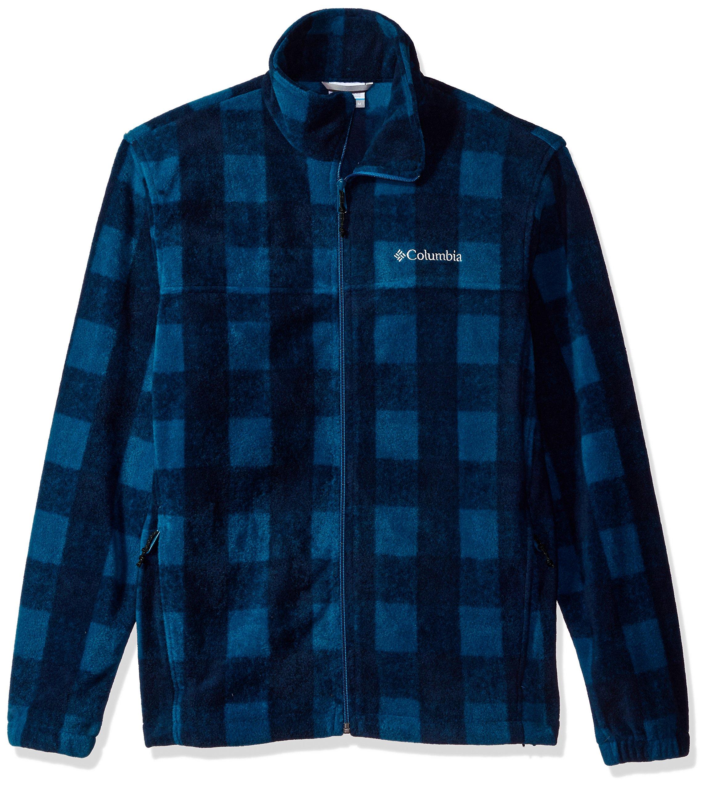 Columbia Cascades Explorer Full Zip Fleece Jacket in Blue for Men - Lyst