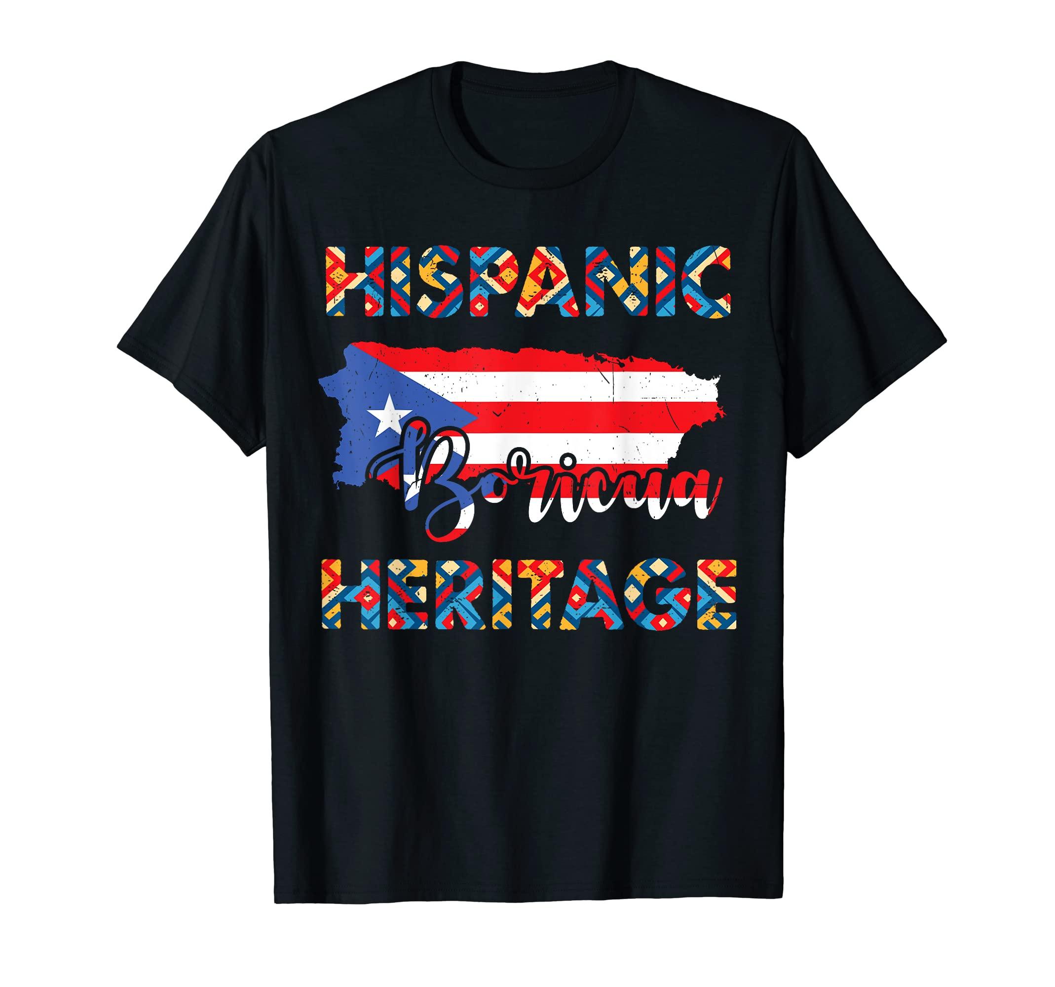Caterpillar Puerto Rico Shirt Hispanic Heritage Month Boricua Rican