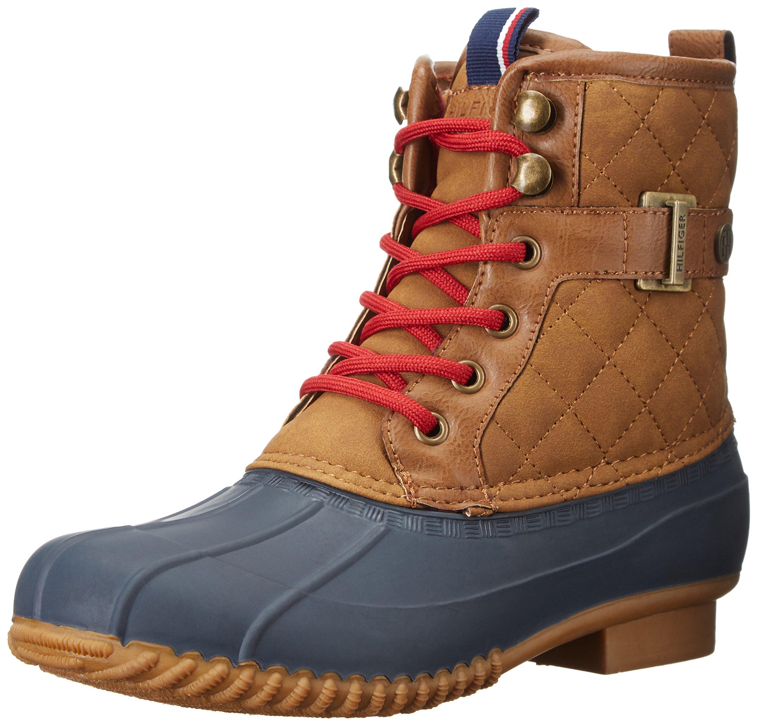 tommy hilfiger tan boots