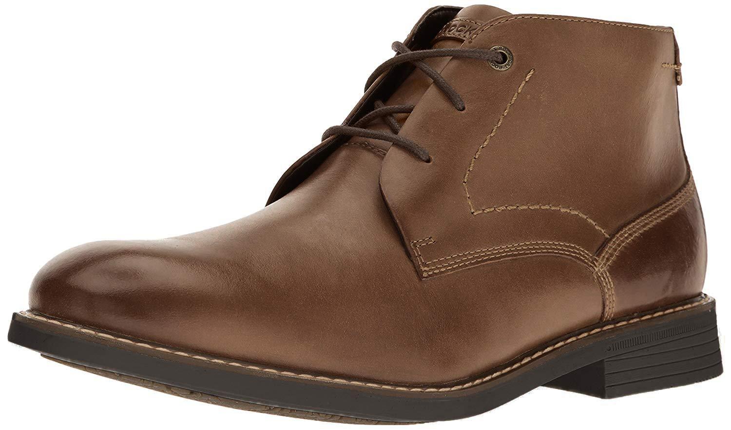 Rockport Classic Break Chukka Boot- Dark Bitter Chocolate Suede