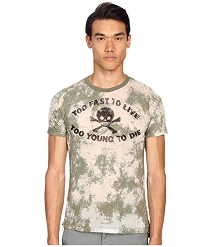 Vivienne Westwood Too Fast To Live Too Young To Die T-shirt in Military  Green (Green) for Men | Lyst