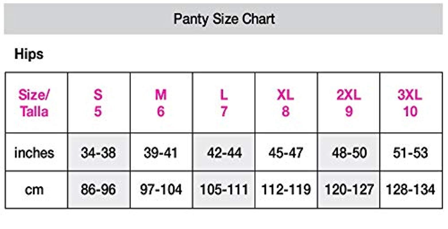 Maidenform Size Chart