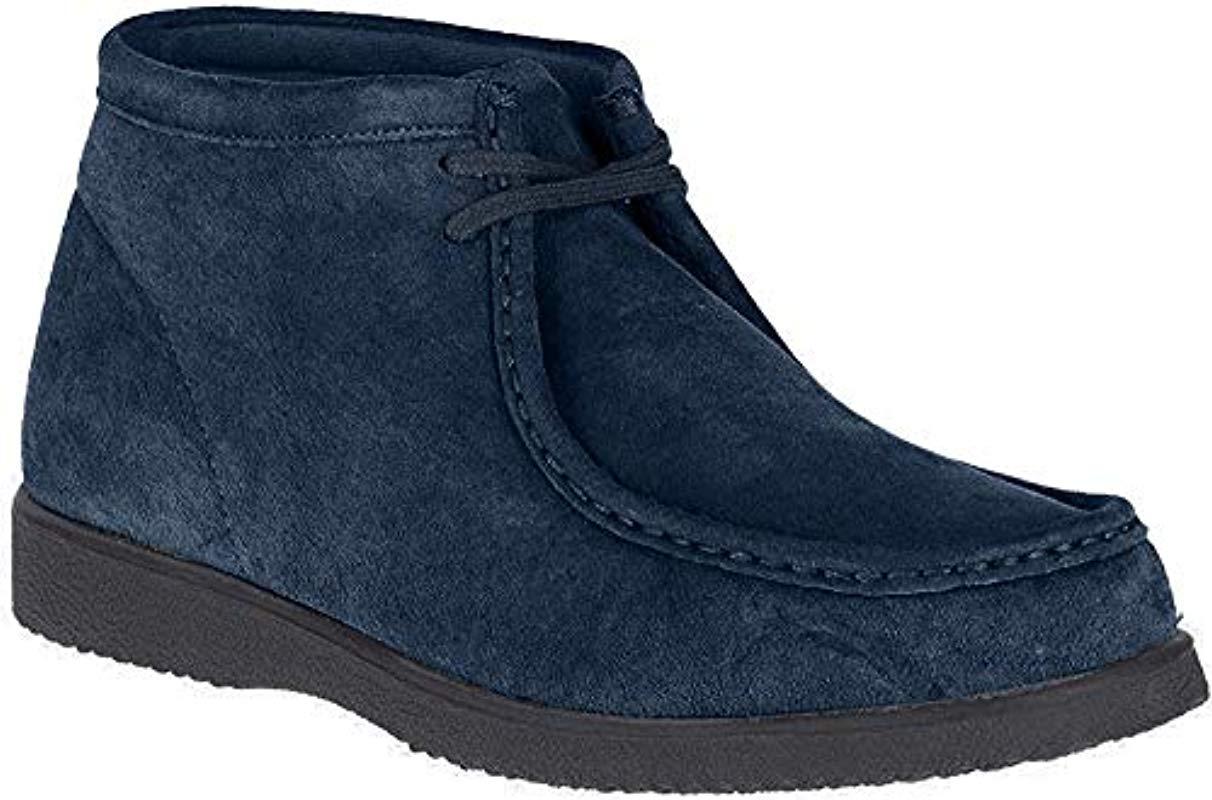 hø Logisk bh Hush Puppies Bridgeport Boots in Navy Suede (Blue) for Men - Lyst