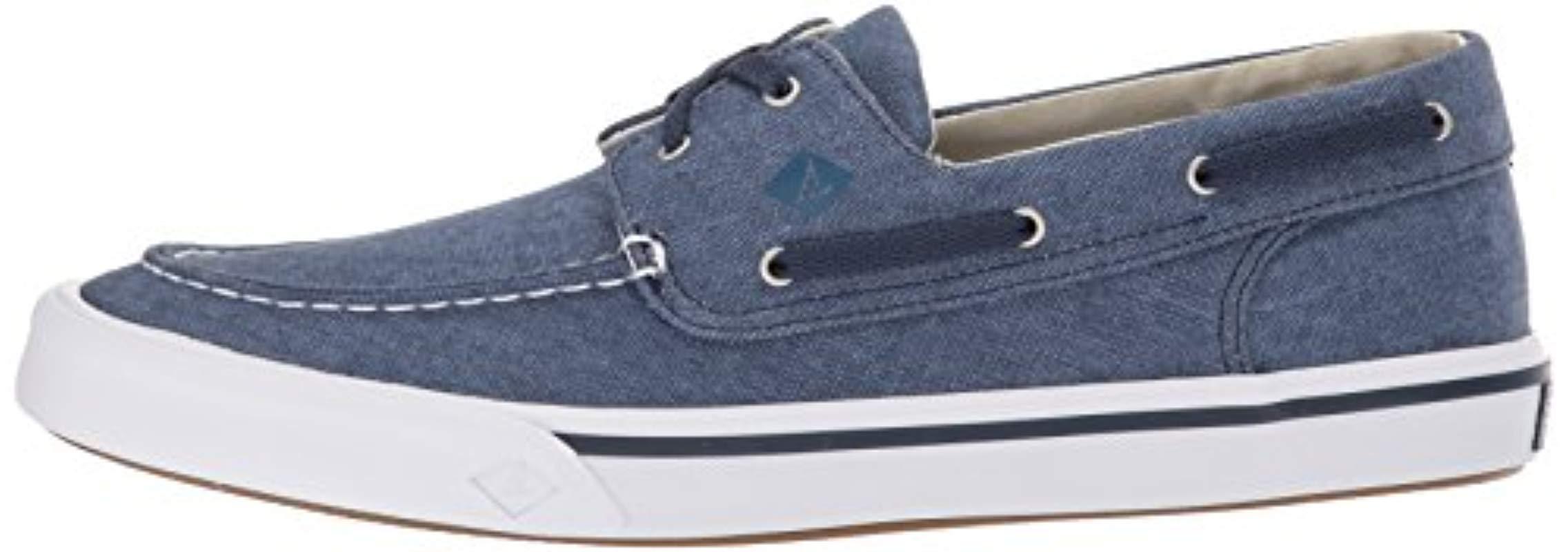 sperry bahama ii boat washed sneaker