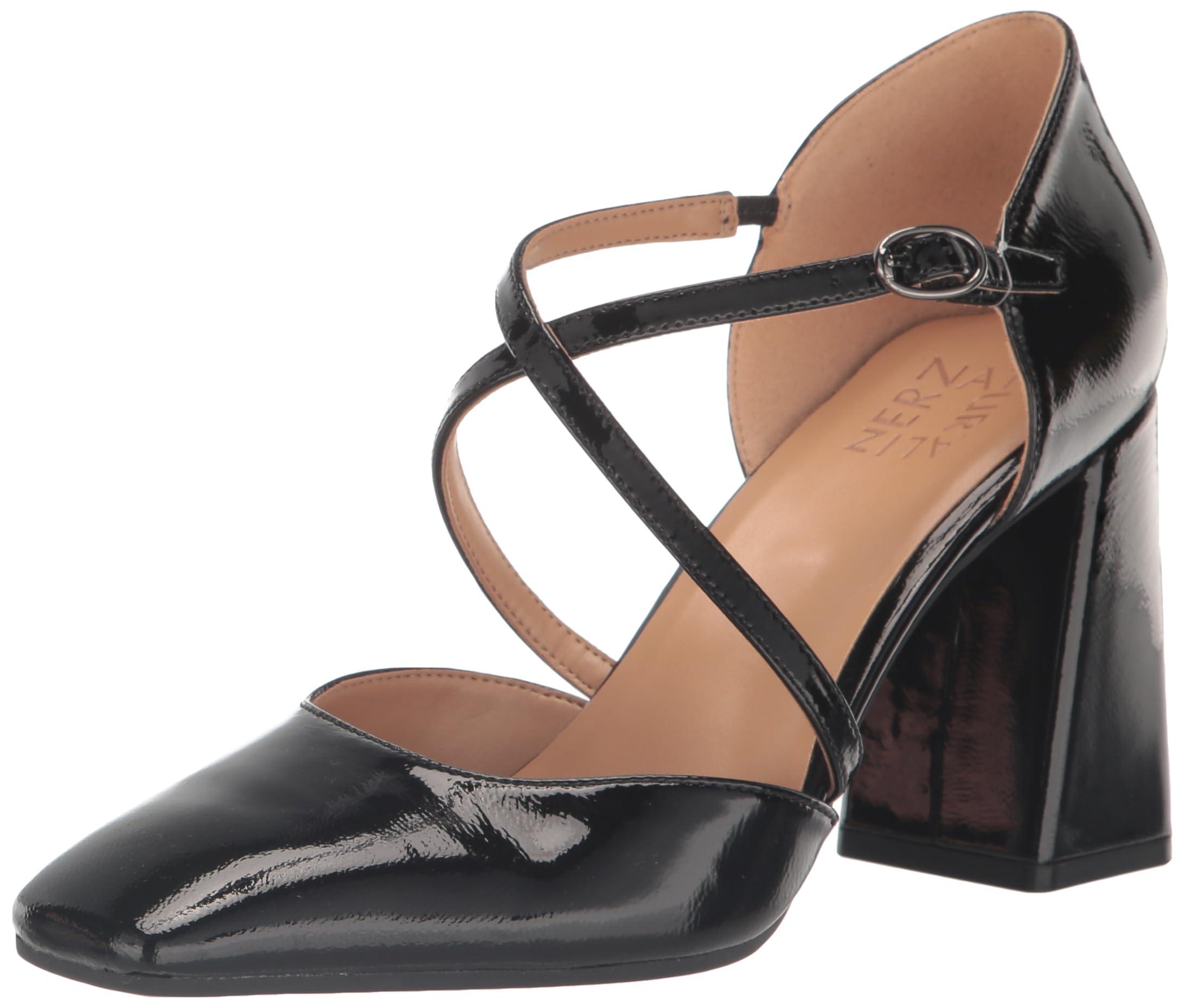 naturalizer carmen block heel pump