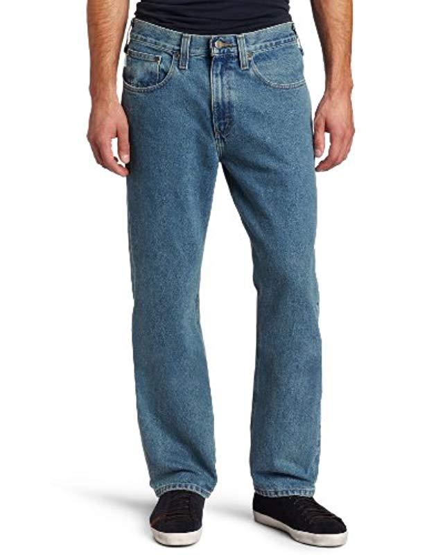 Carhartt Traditional Fit Denim Five Pocket Jean B480 in Blue for Men - Lyst