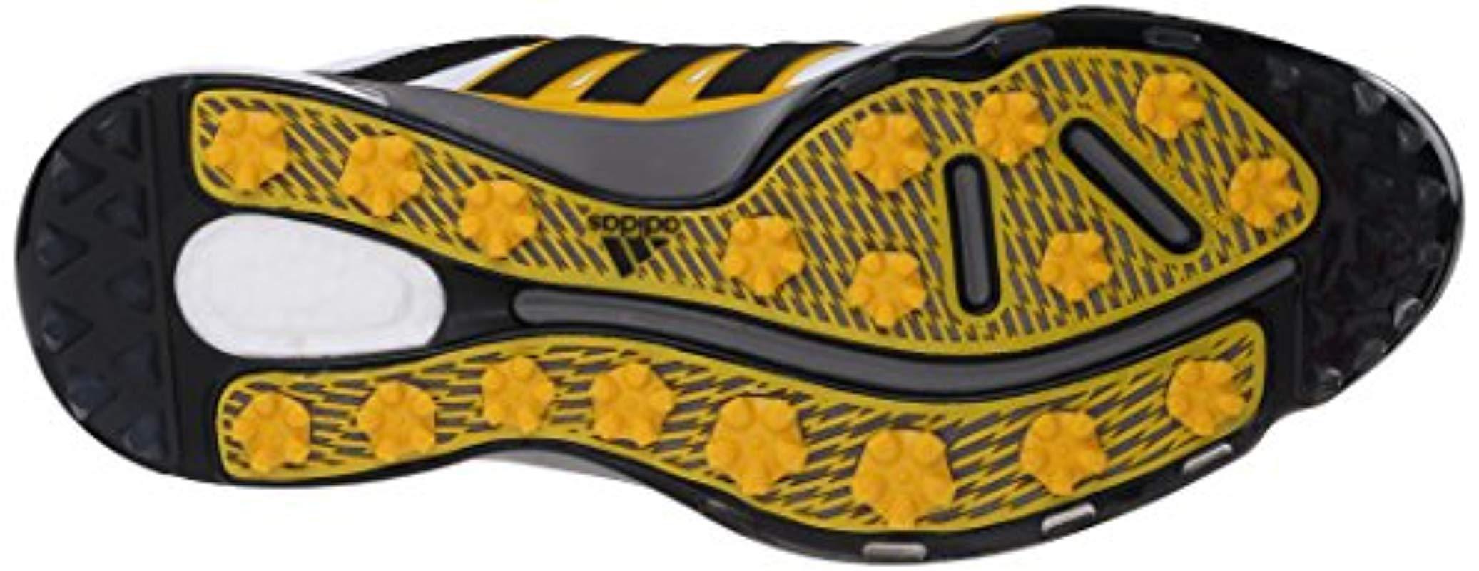 adidas adipower Boost Golf Shoe in Yellow for Men Lyst