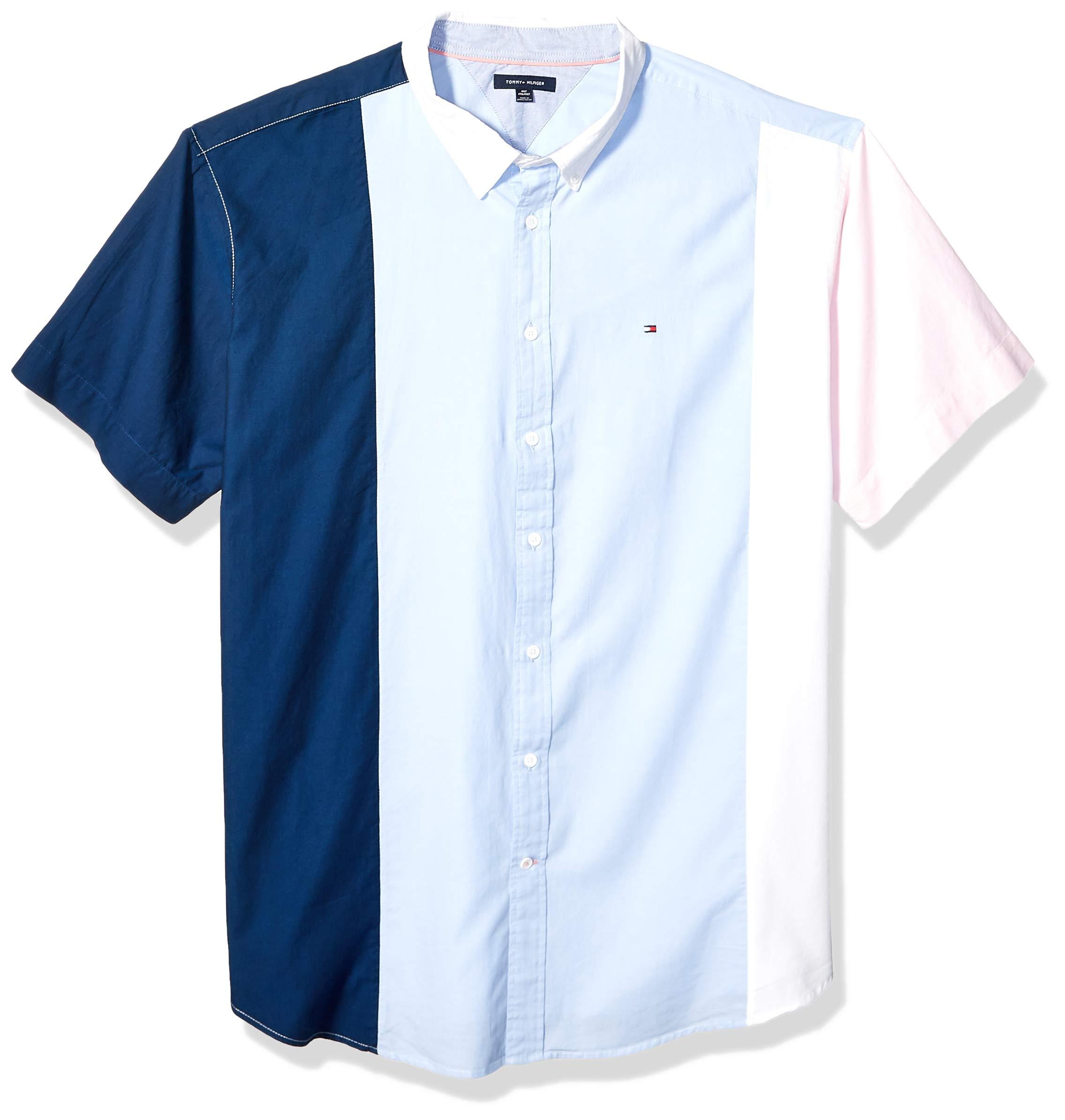 3xlt button down short sleeve shirts