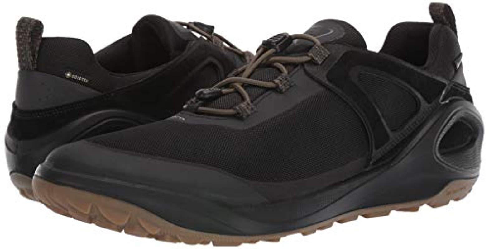 Ecco Biom 2go Gore-tex-waterproof Outdoor Lifestyle Multi-sport Speed Lace Hiking Shoe in Black