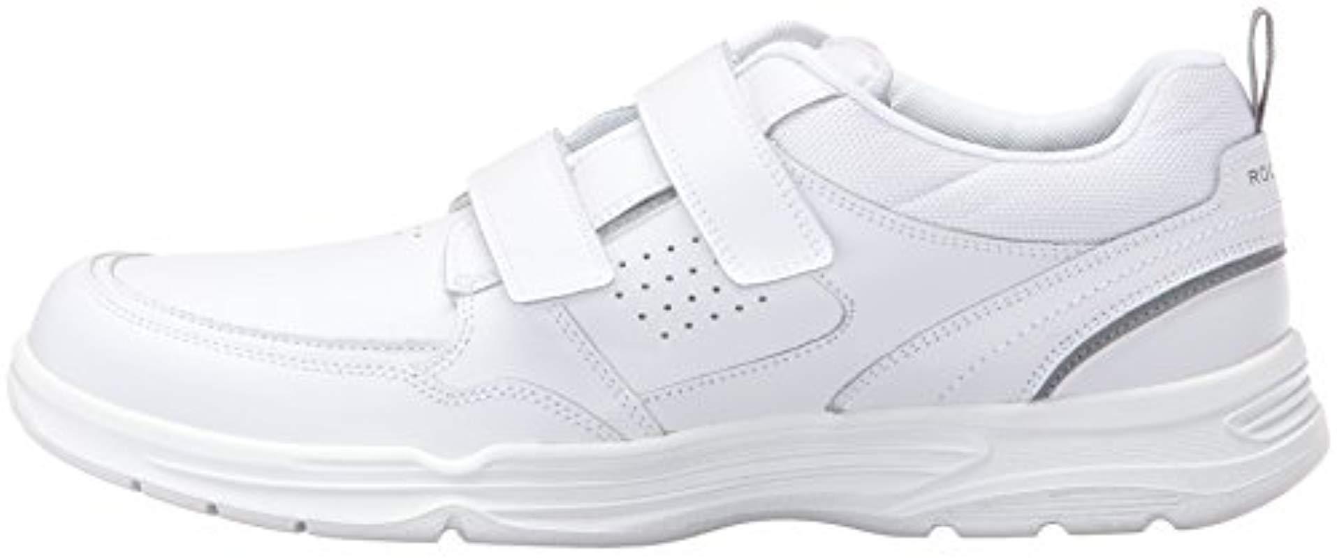rockport men's state o motion velcro strap walking shoe