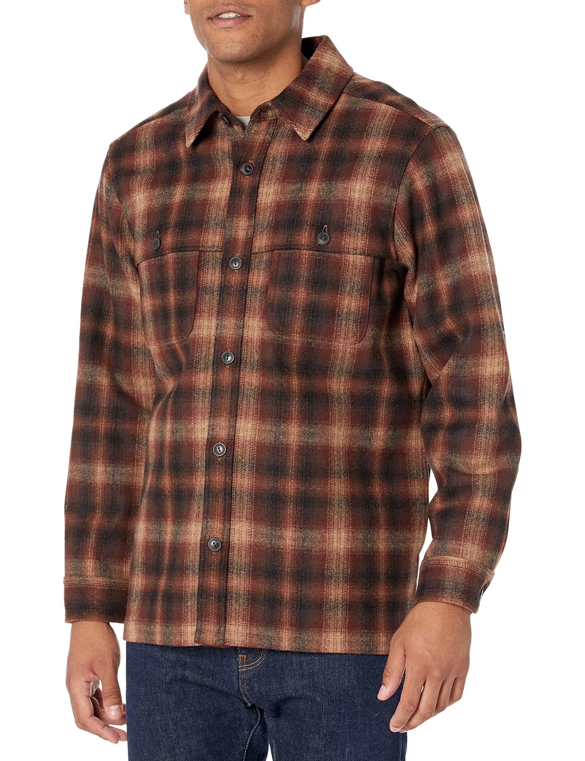 Pendleton Heston Wool Coat in Brown for Men Lyst