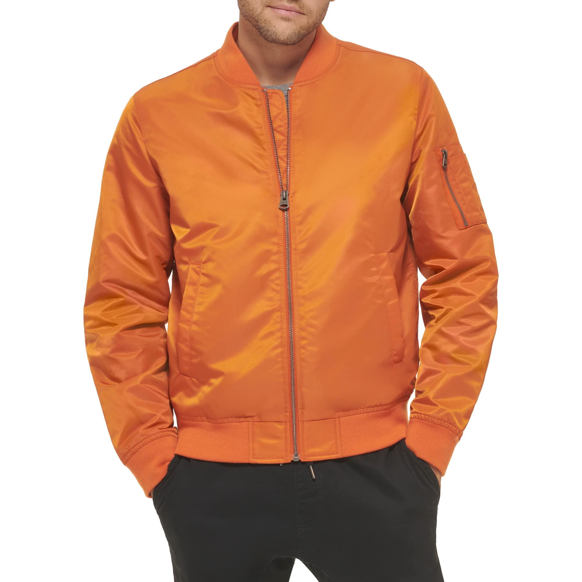 Levi's flight online satin bomber jacket