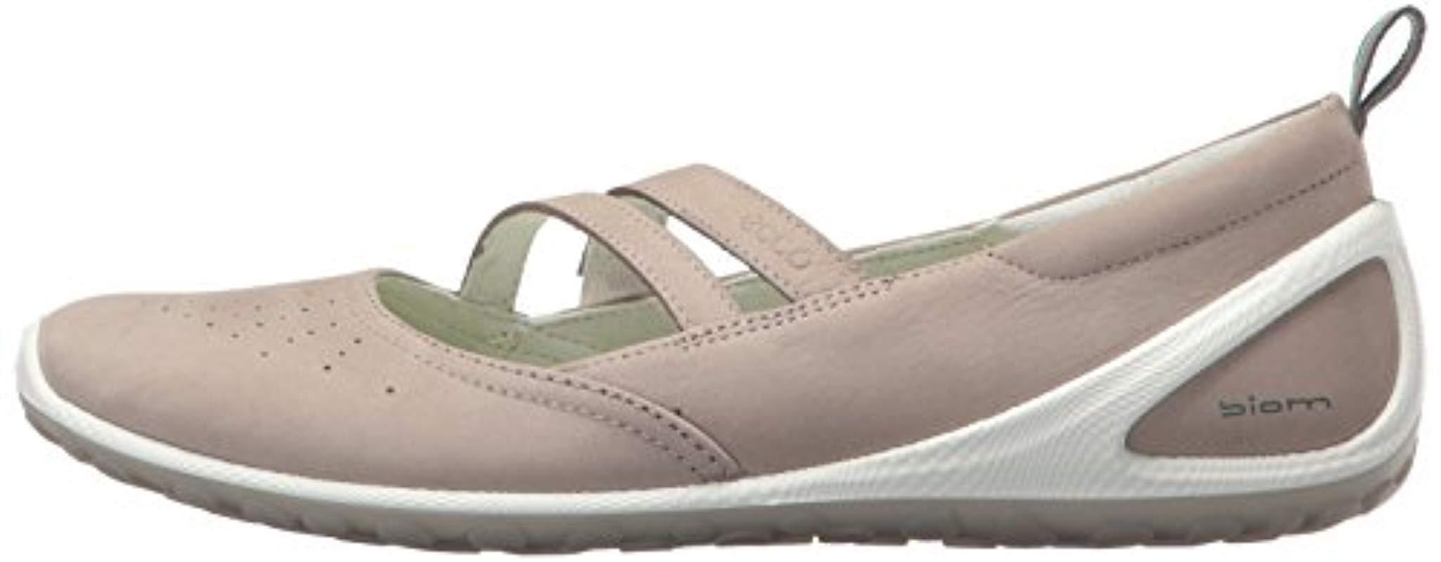 Ecco Leather Biom Lite Mary Jane Fashion Sneaker | Lyst