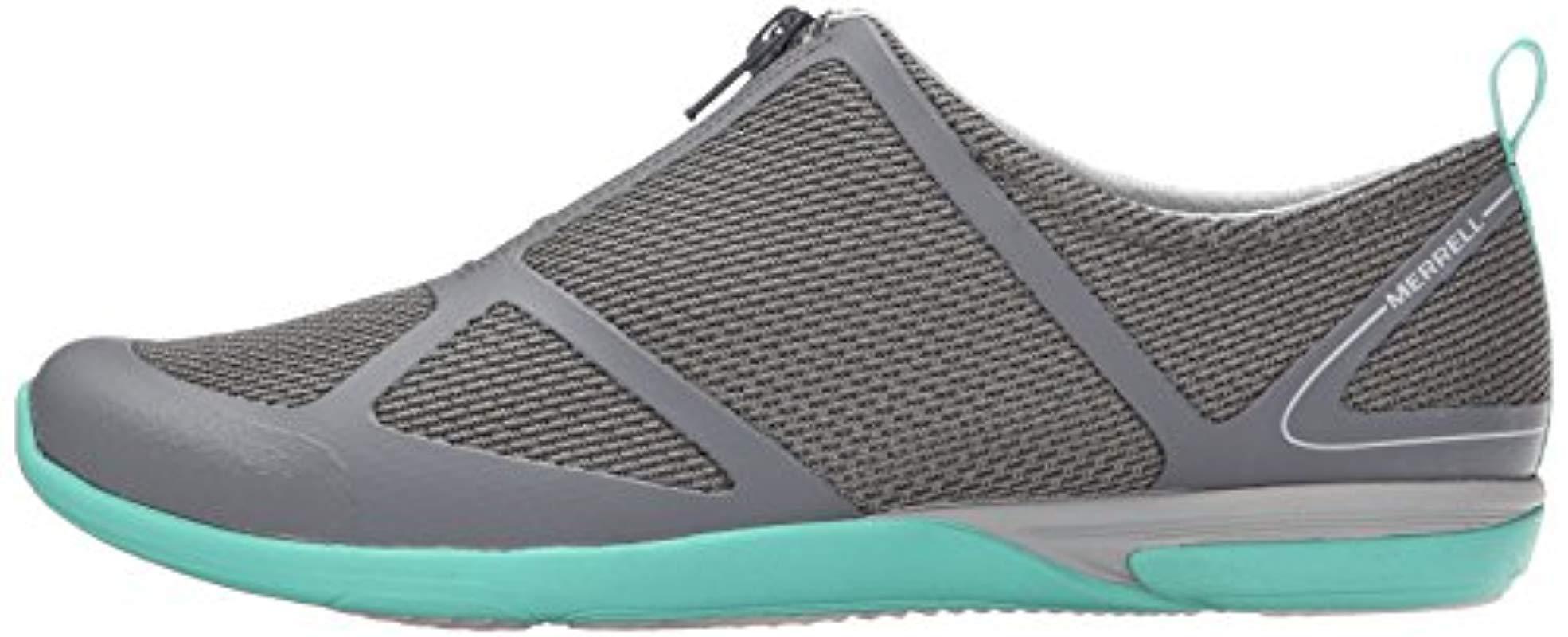 Merrell Ceylon Sport Zip Shoes, Lightweight And In Breathable Mesh And Zip-up Closure | Lyst