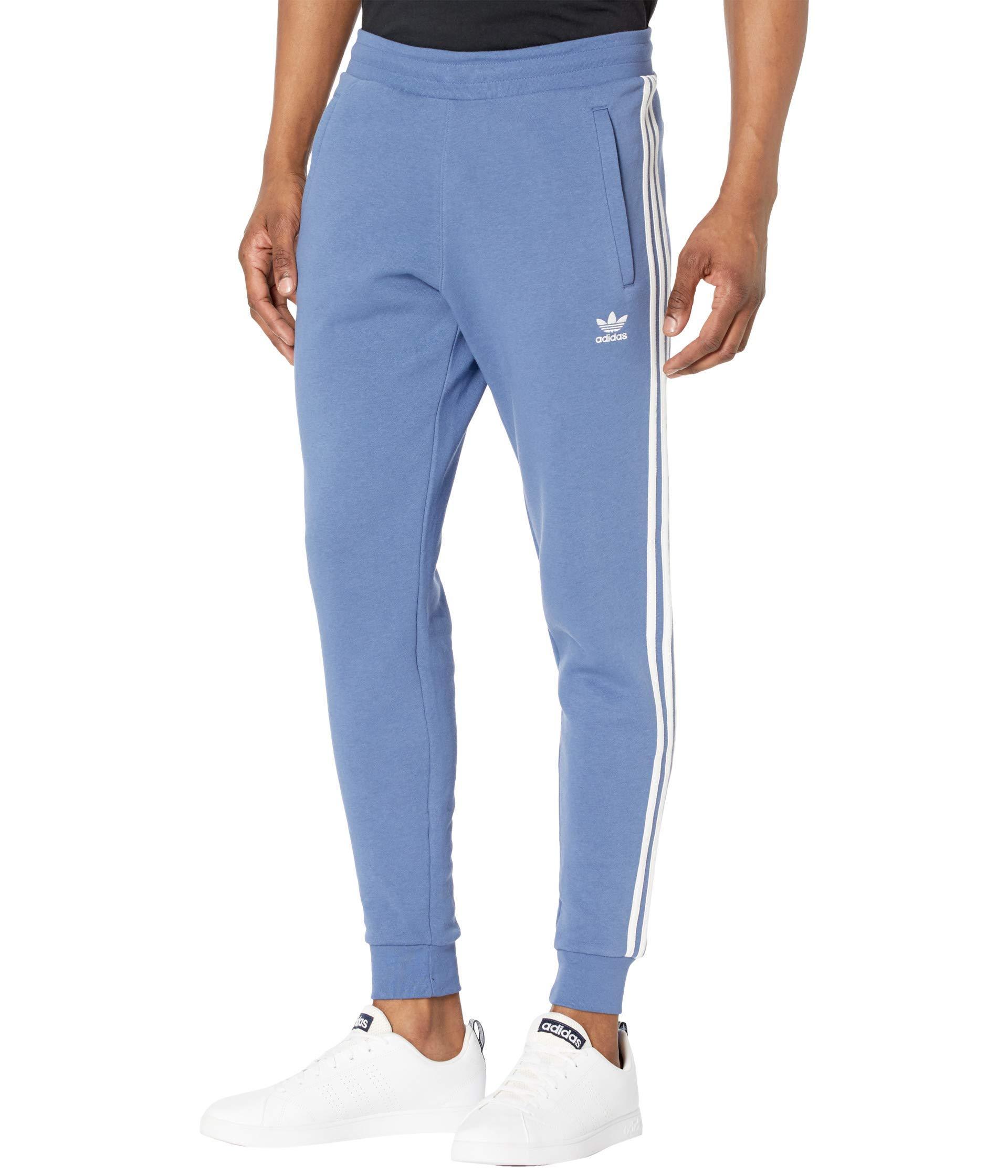 adidas Originals 3-stripes Pants in Blue for Men | Lyst