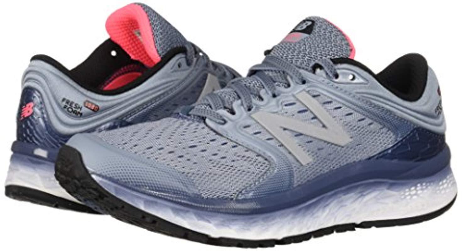 New Balance Fresh Foam 1080 V8 Running Shoe in Blue | Lyst