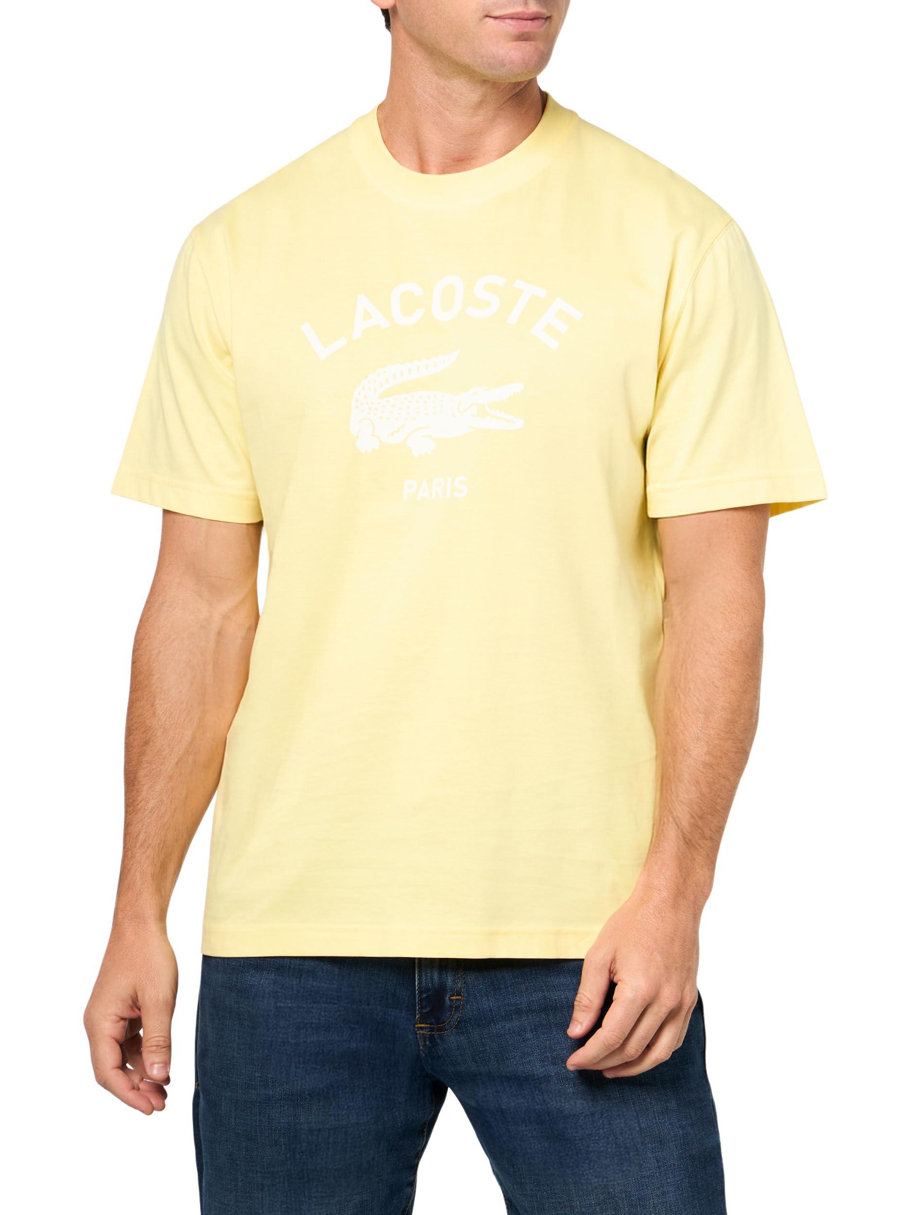 Yellow Lacoste T-shirts for Men | Lyst