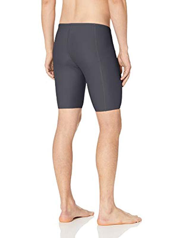 Amazon Essentials Swim Jammer in Gray for Men Lyst