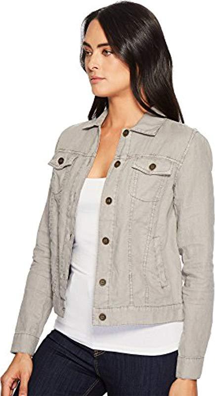 linen denim jacket