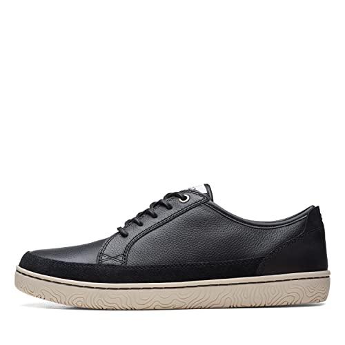 Clarks Hodson Lace, Scarpe da Ginnastica Uomo, Pelle Nera