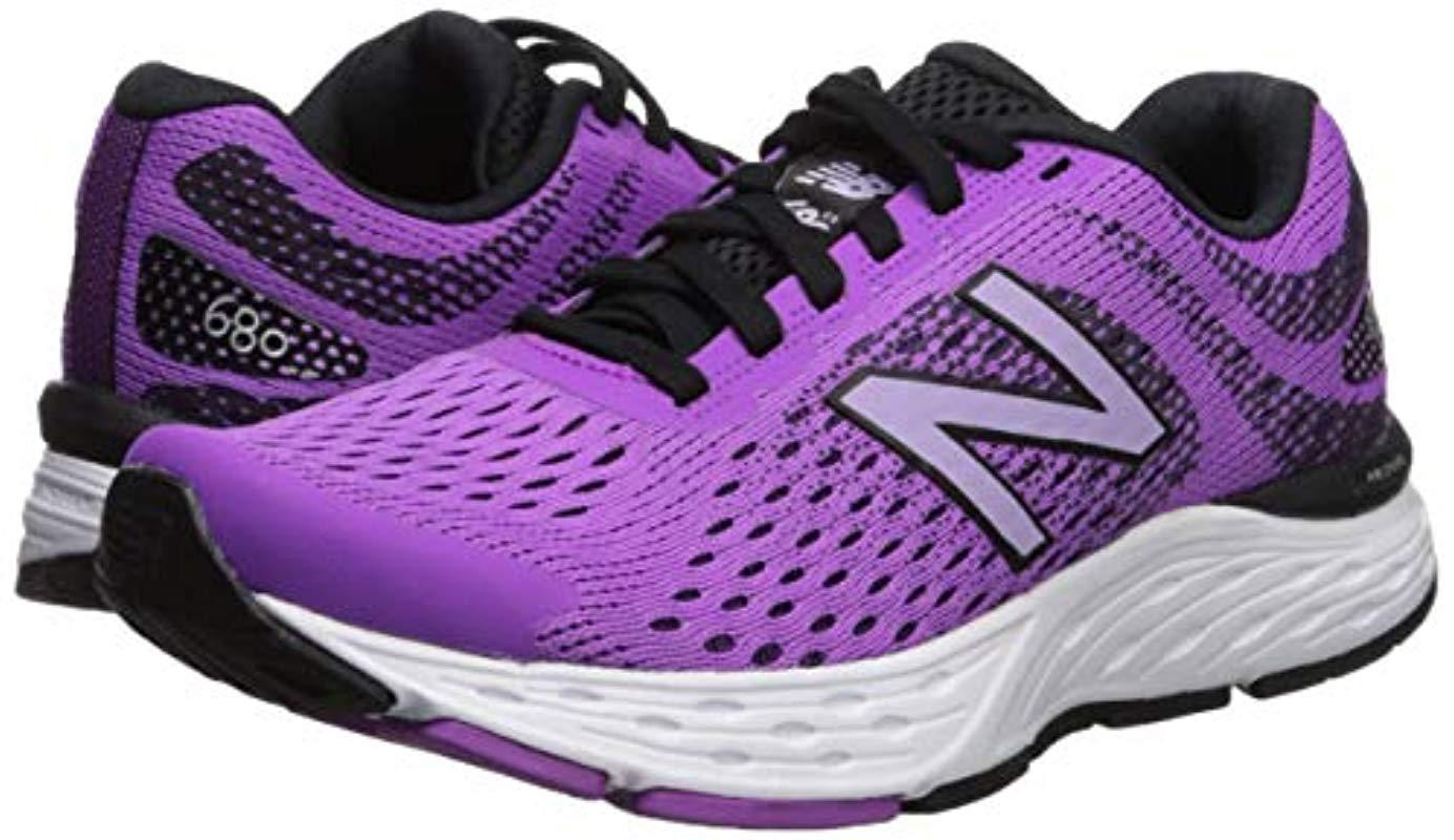 New Balance 680v6 Cushioning Running Shoe in Purple | Lyst