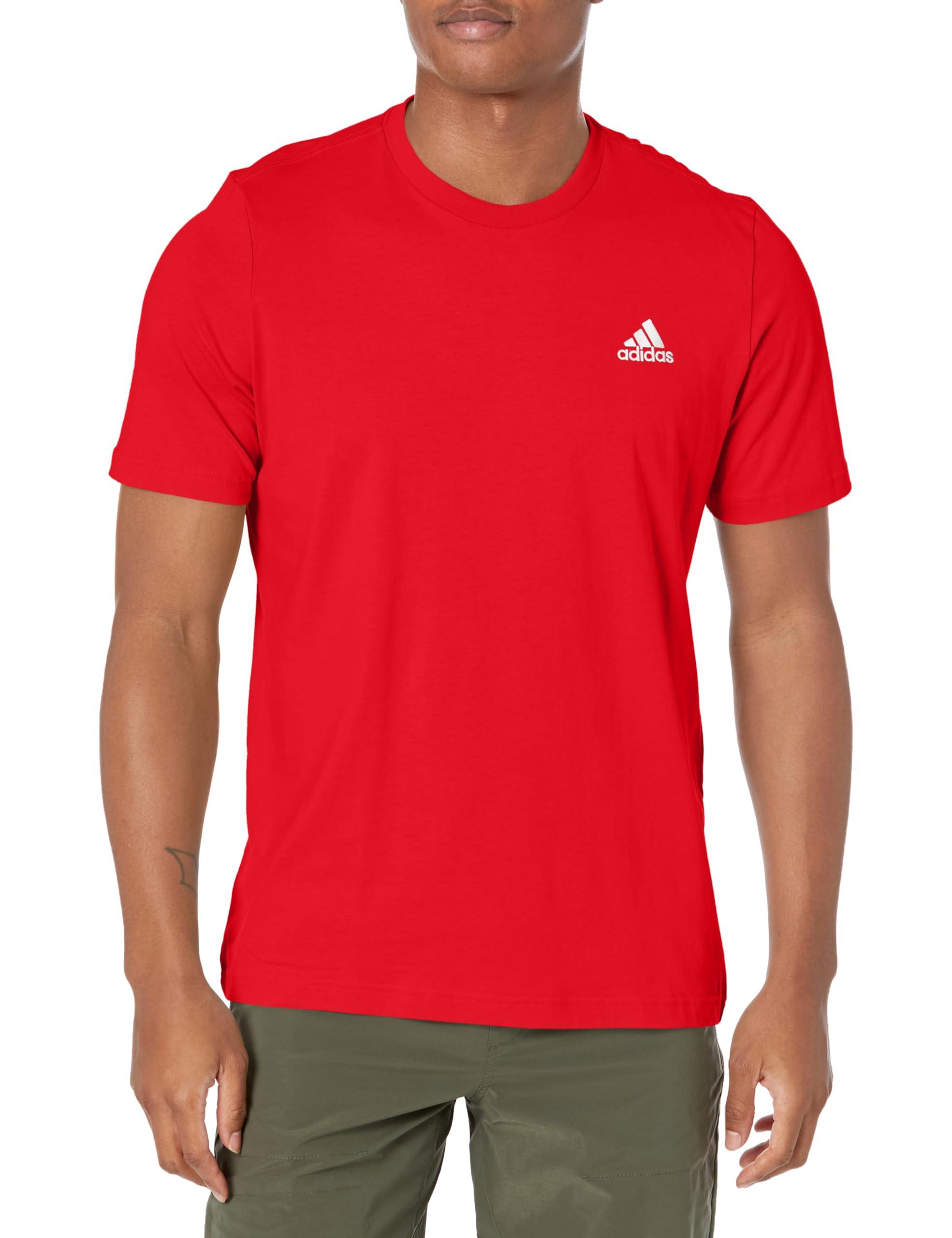 adidas Essentials Single Jersey Embroidered Small Logo T-shirt for Men |  Lyst