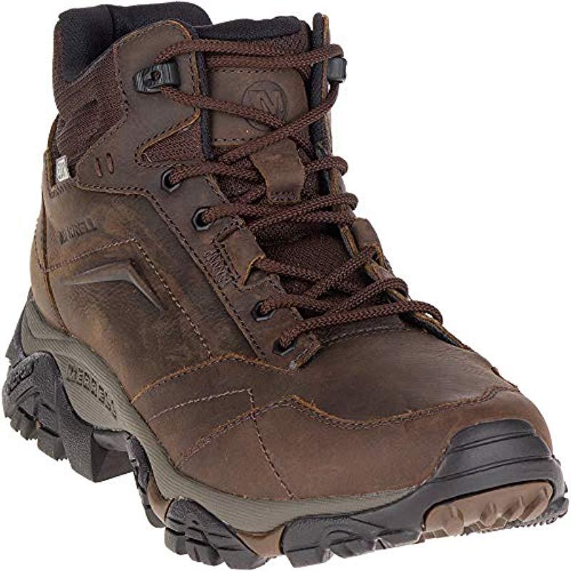 men's merrell moab mid waterproof