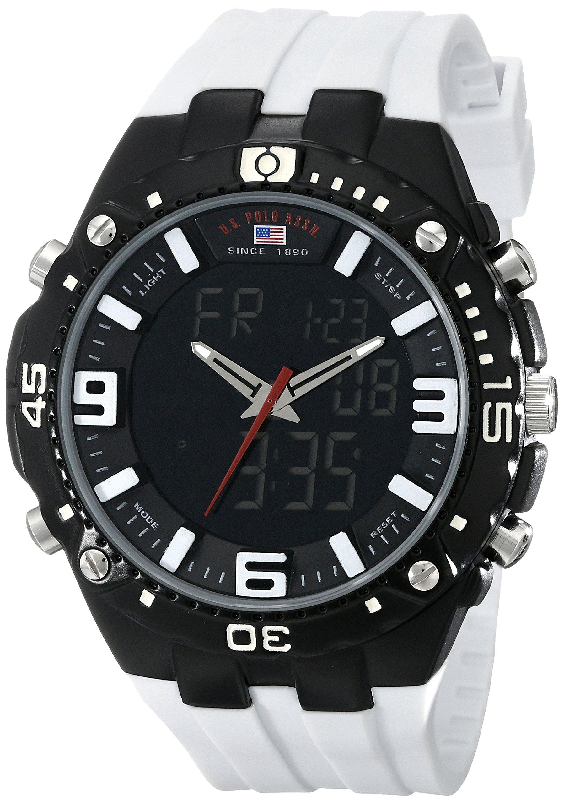us polo analog digital watch