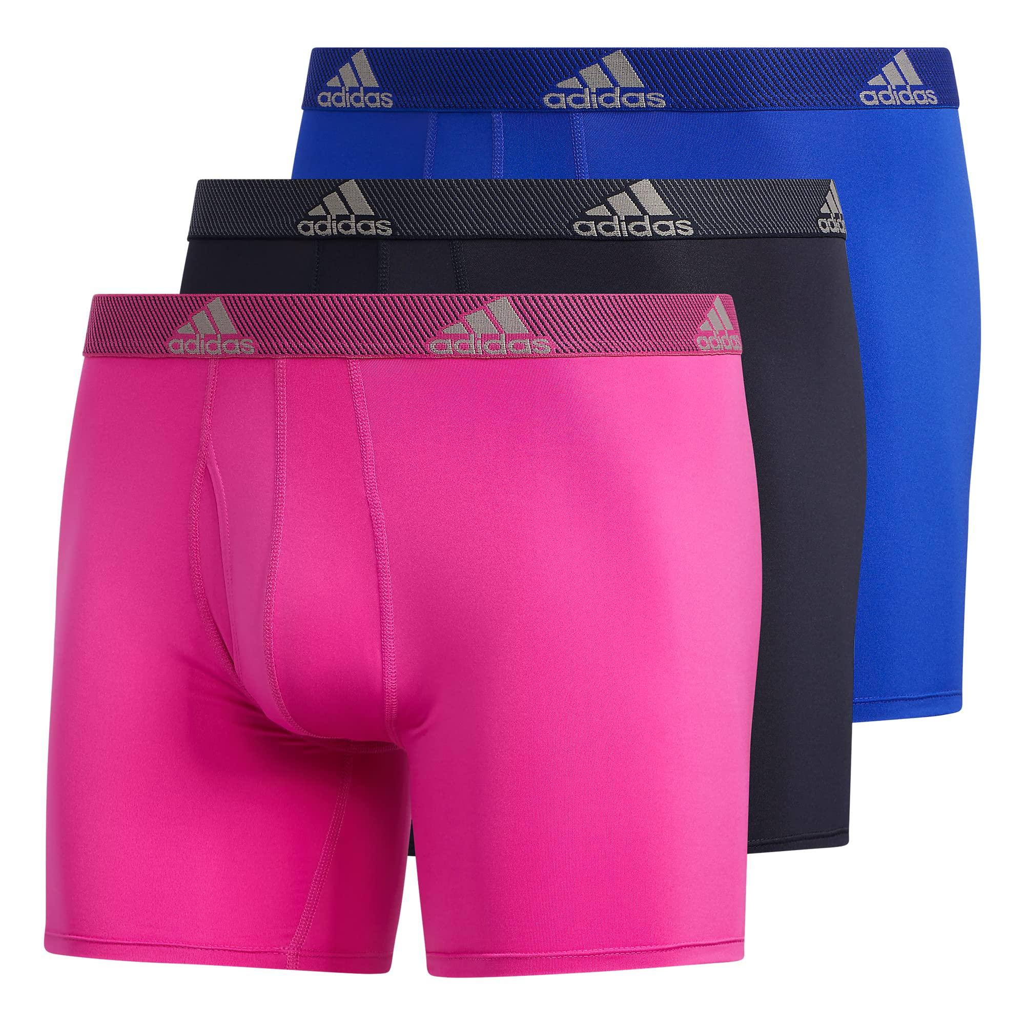 Teoría básica Increíble Cuadrante adidas Performance 3-pack Boxer Brief in Pink for Men | Lyst