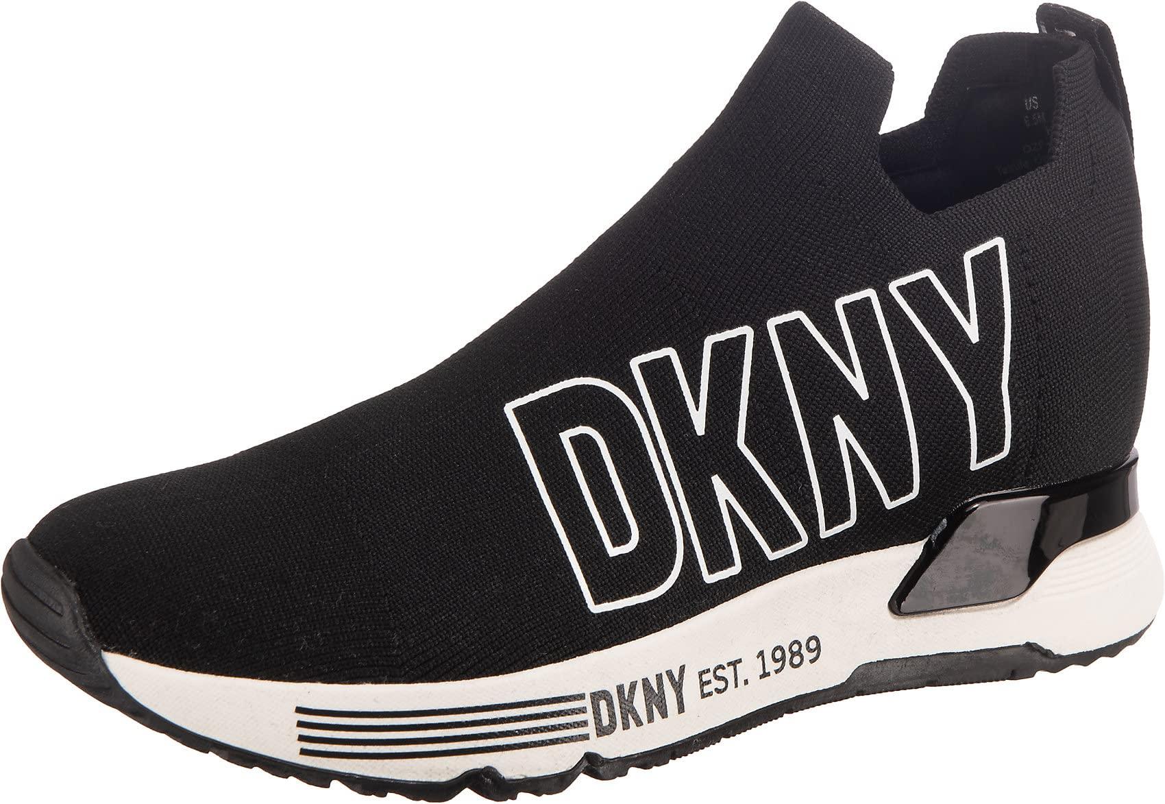 DKNY Essential Everyday Mada Sneaker in Black | Lyst