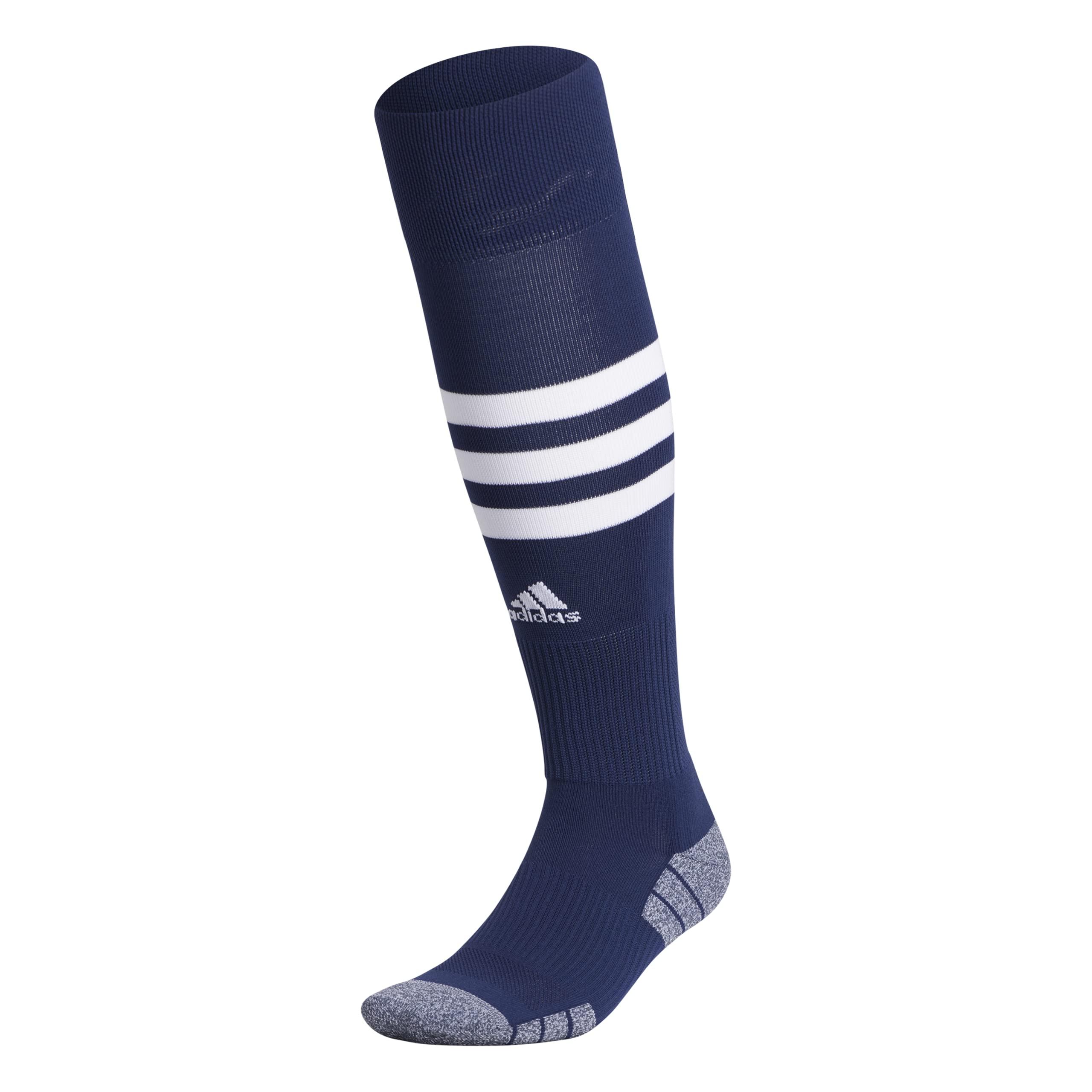 adidas 3-stripe Hoop Soccer Socks in Blue | Lyst