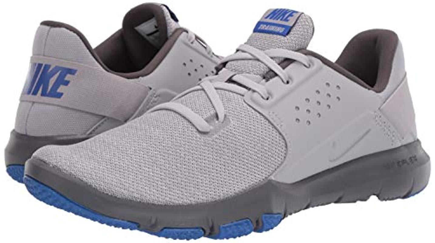 Nike Flex Control Tr3 Sneaker Atmosphere Grey game Royal 6 Regular Us in Gray for Men Lyst