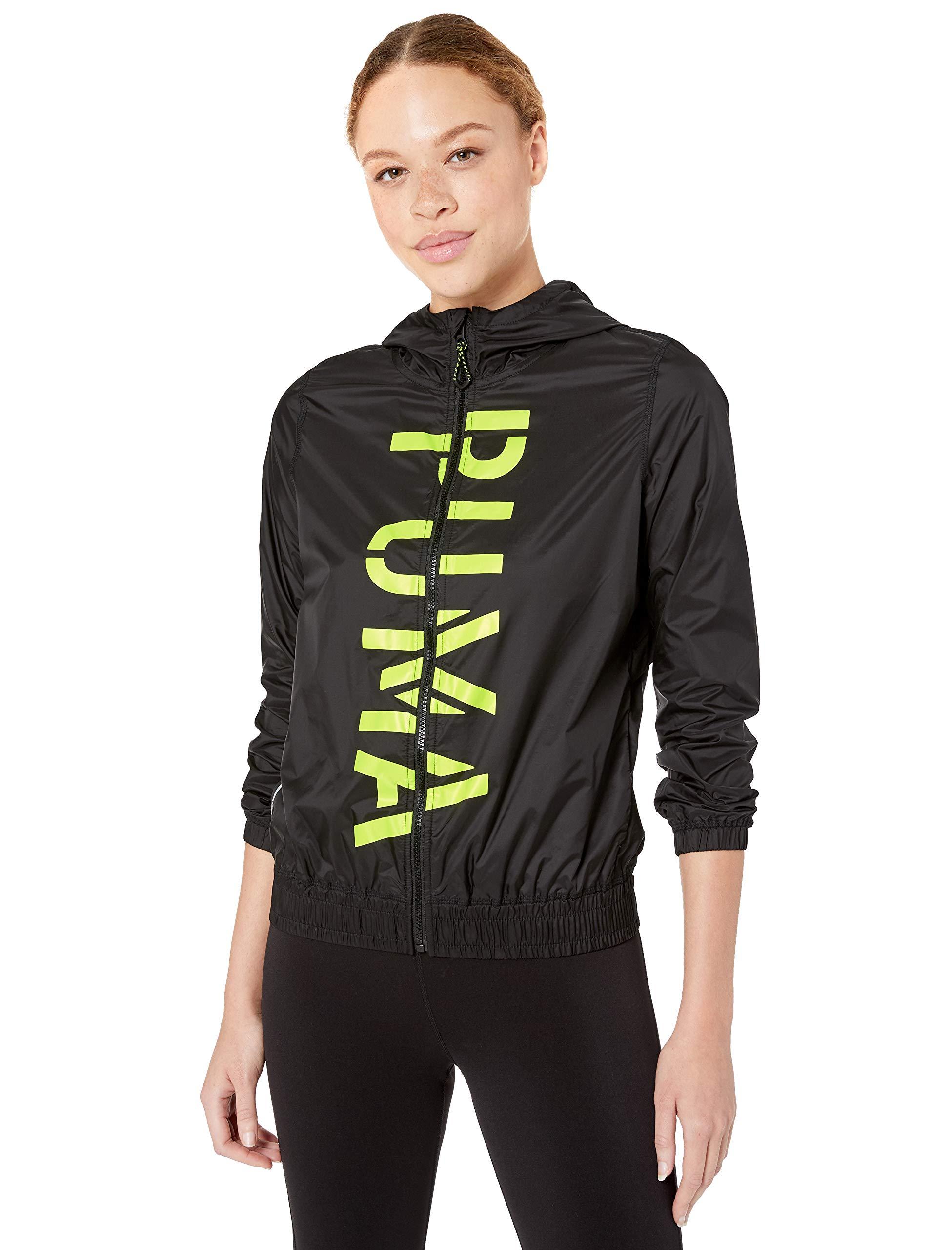 puma be bold graphic woven jacket