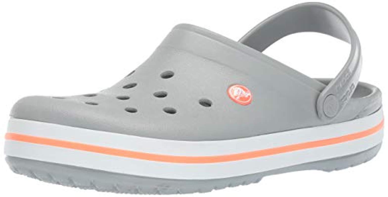 crocband clog light grey
