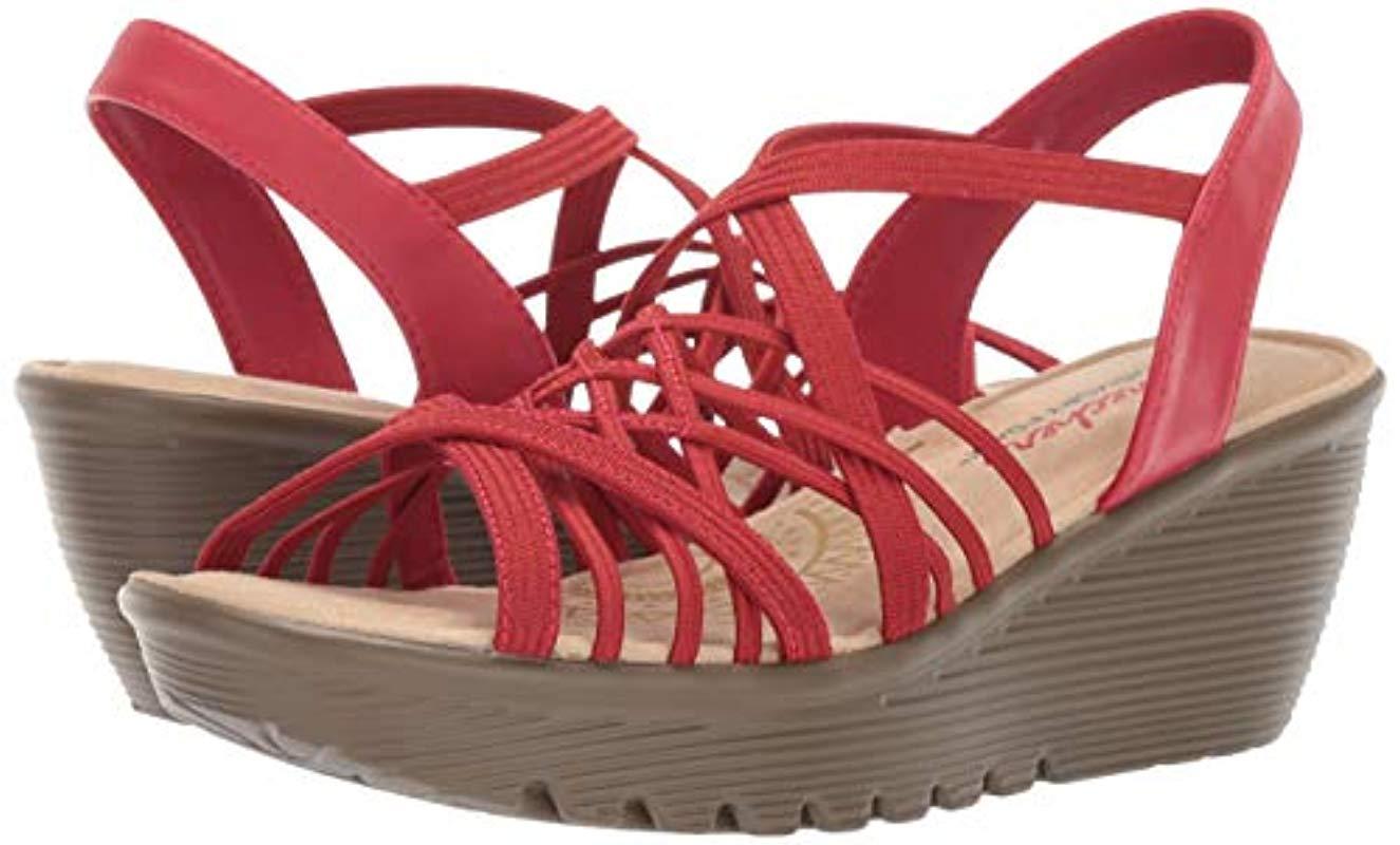 skechers sandals wedge