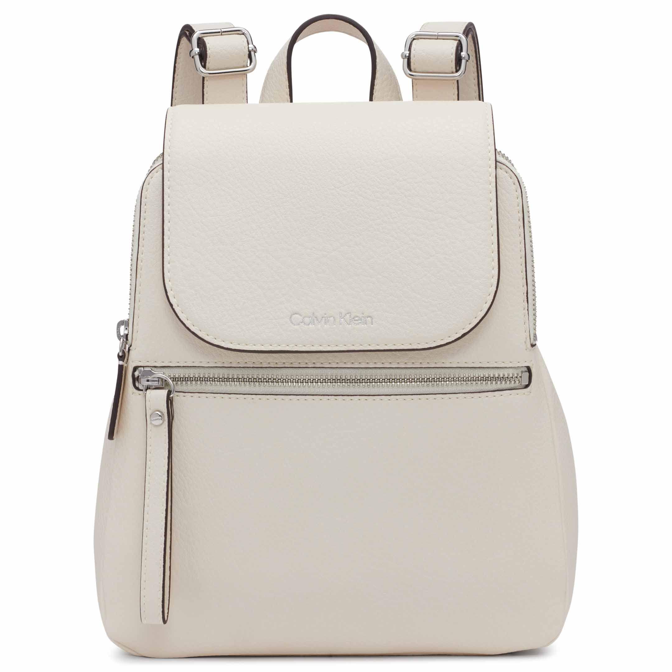 Calvin Klein Reyna Novelty Key Item Flap Backpack in Gray | Lyst