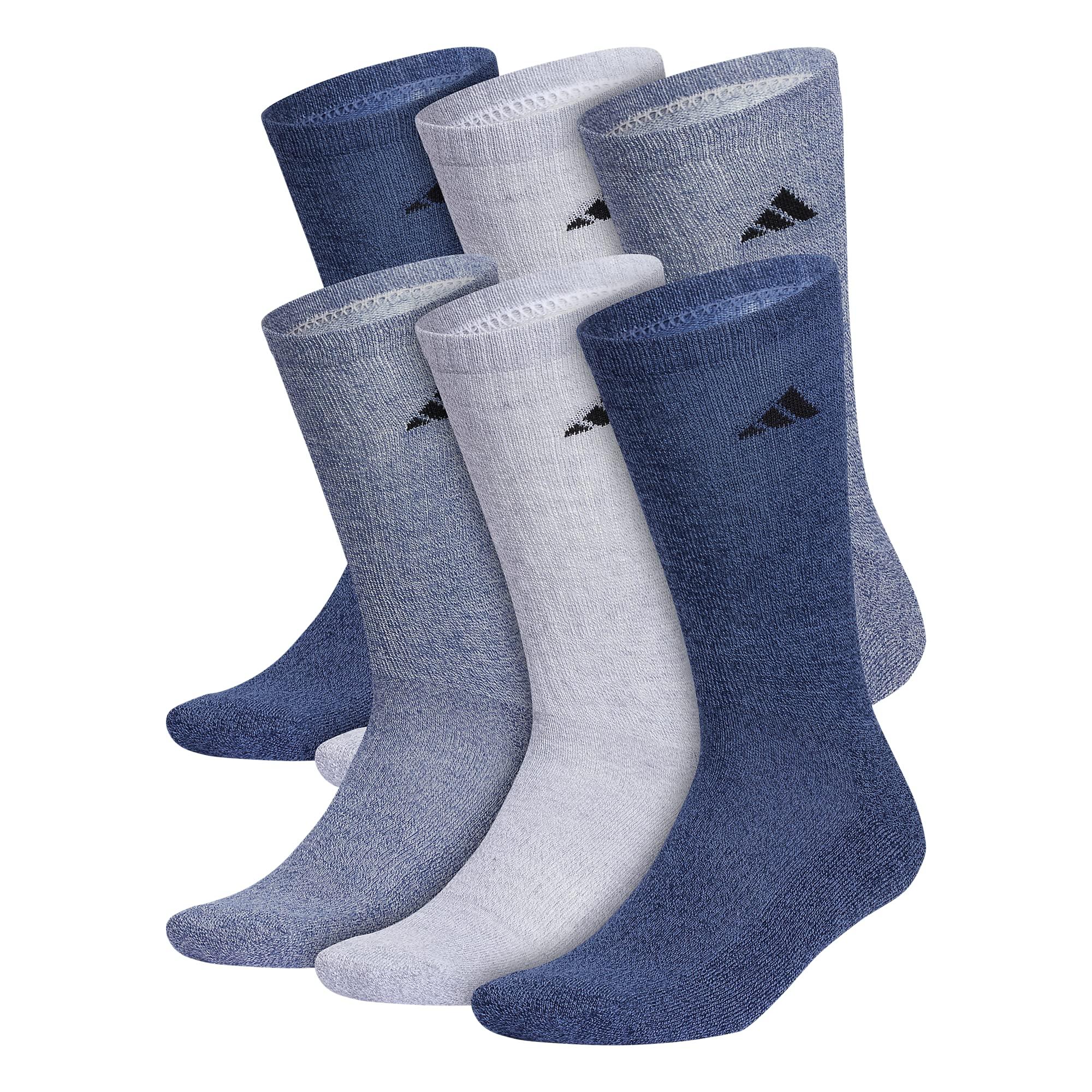 adidas Athletic Cushioned Crew Socks With Arch Compression For A Secure Fit  in Blue for Men | Lyst