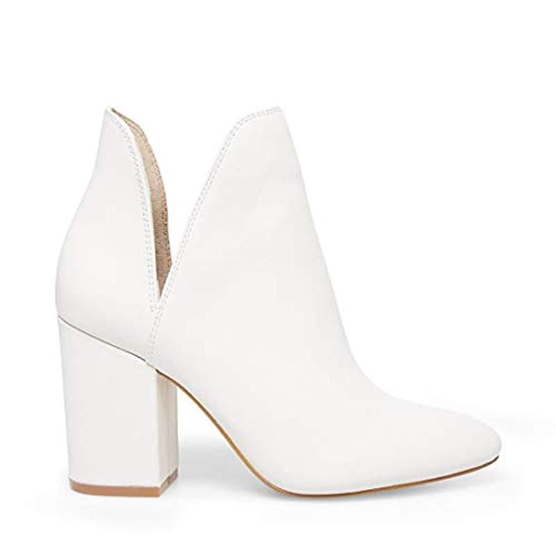 Steve madden rookie bootie white Clearance