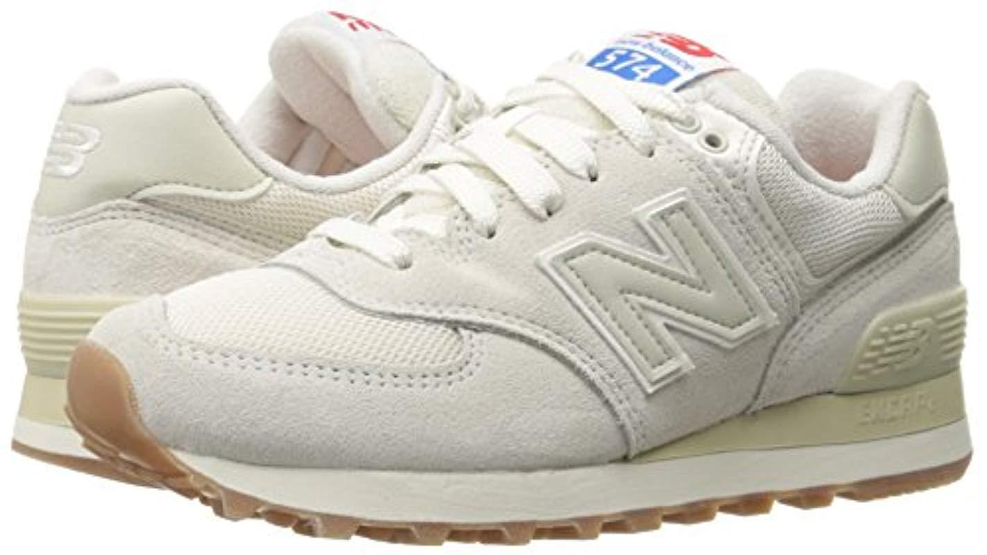 New Balance Rubber 574 Retro Sport Pack Lifestyle Fashion Sneaker - Lyst